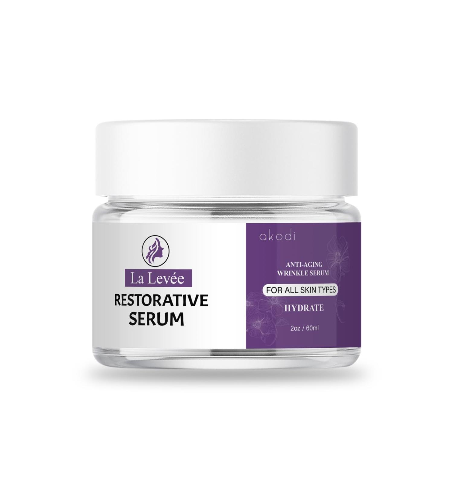 akodi La Levee - La Levee Anti-aging Cream - La Levee Ageless Wrinkle Serum - 1 pack/2 oz