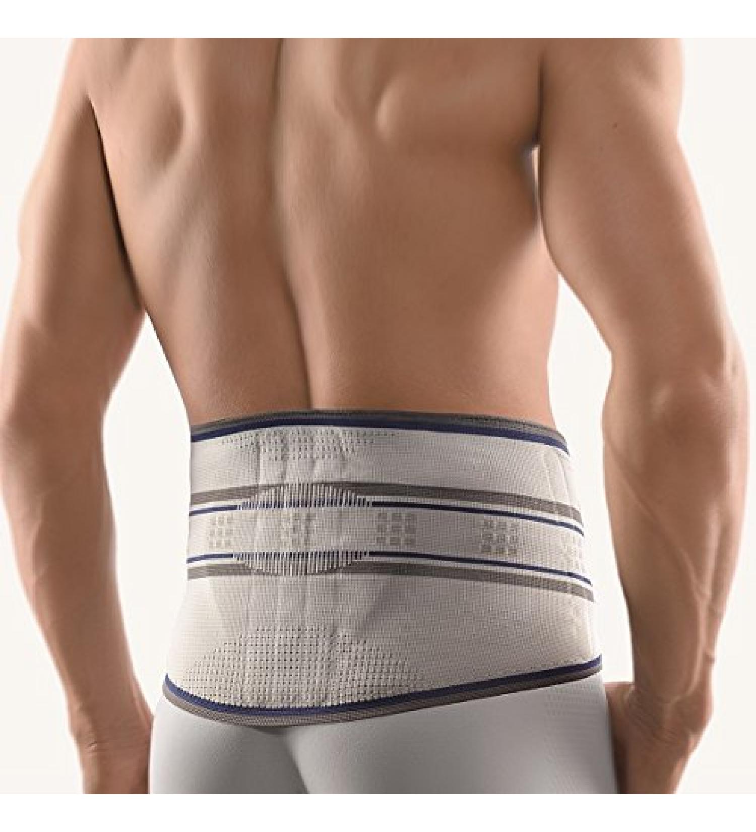 Bort StabiloBasic back support with pad 2 silver