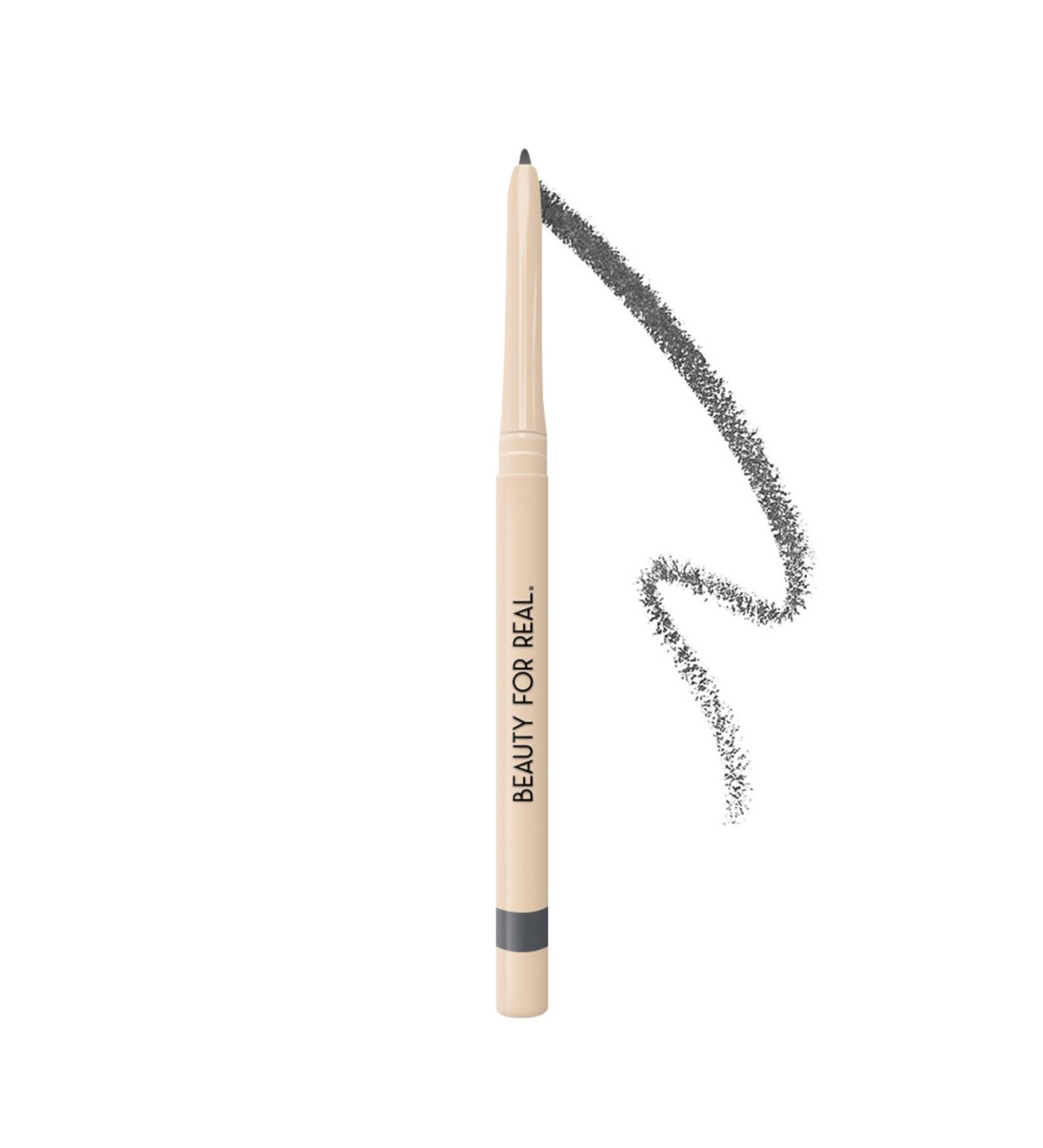 Beauty For Real I-Line 24-7 Eyeliner in Storm - Shimmering Pewter Gray, Waterproof Gel Formula - 0.01 oz - Buy Online on GoSupps.com
