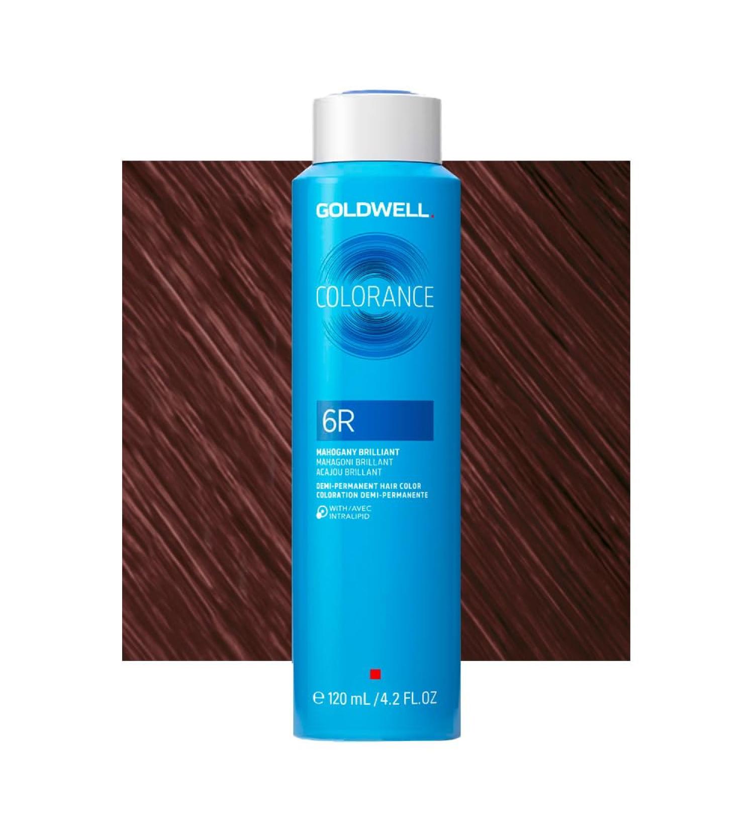 6R Goldwell Colorance Can Mahogany Brilliant 120ml - colorazione demi permanente
