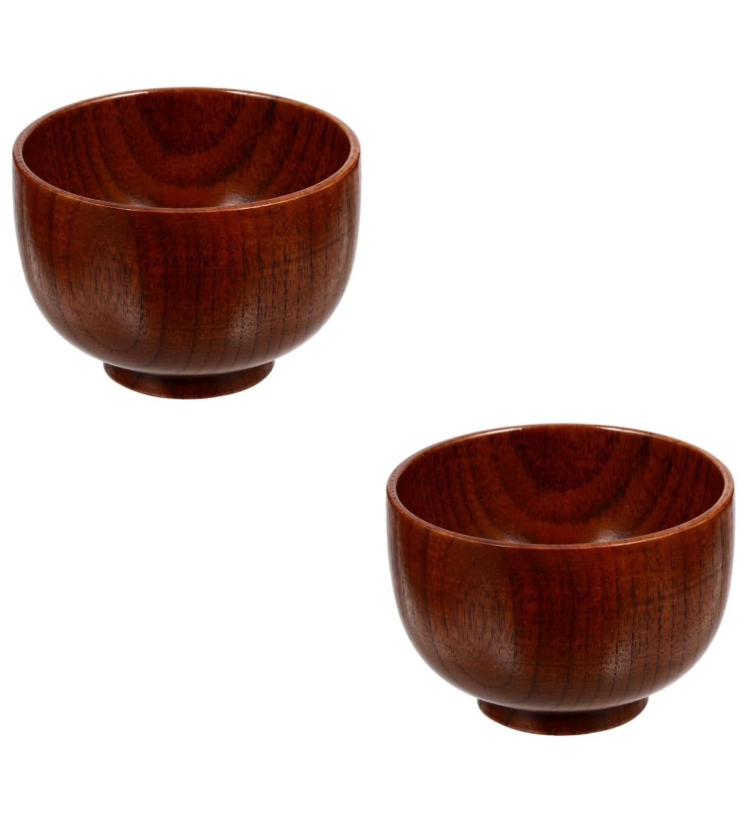 Beavorty 2-in-1 Wooden Shaving Bowl & Soy Sauce Dish | Travel Razor Cleaning & Spice Bowl for Men - Buy Online on GoSupps.com