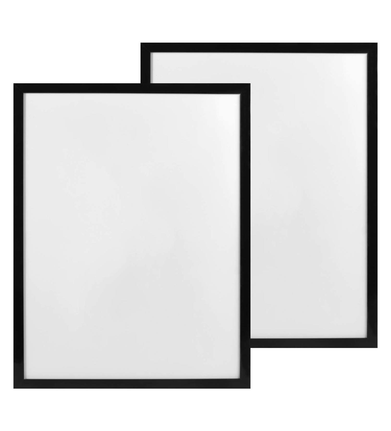 CABAX 12x16 Inch Diamond Painting Picture Frames - Pack of 2 Black Frames with Acrylic Protection and Hanging Kit for 30x40 Diamond Painting Arts, Photos, Posters - Buy Online on GoSupps.com