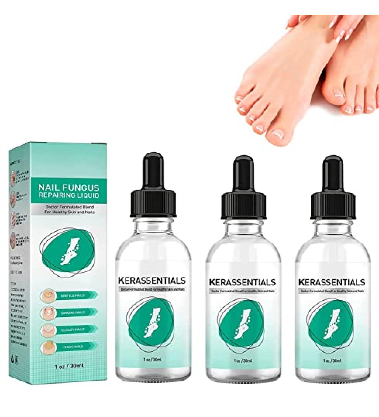 Kerassentials Toenail Treatment Extra Strength - Repair Damaged & Discolored Nails - 3PCS - Buy Online on GoSupps.com