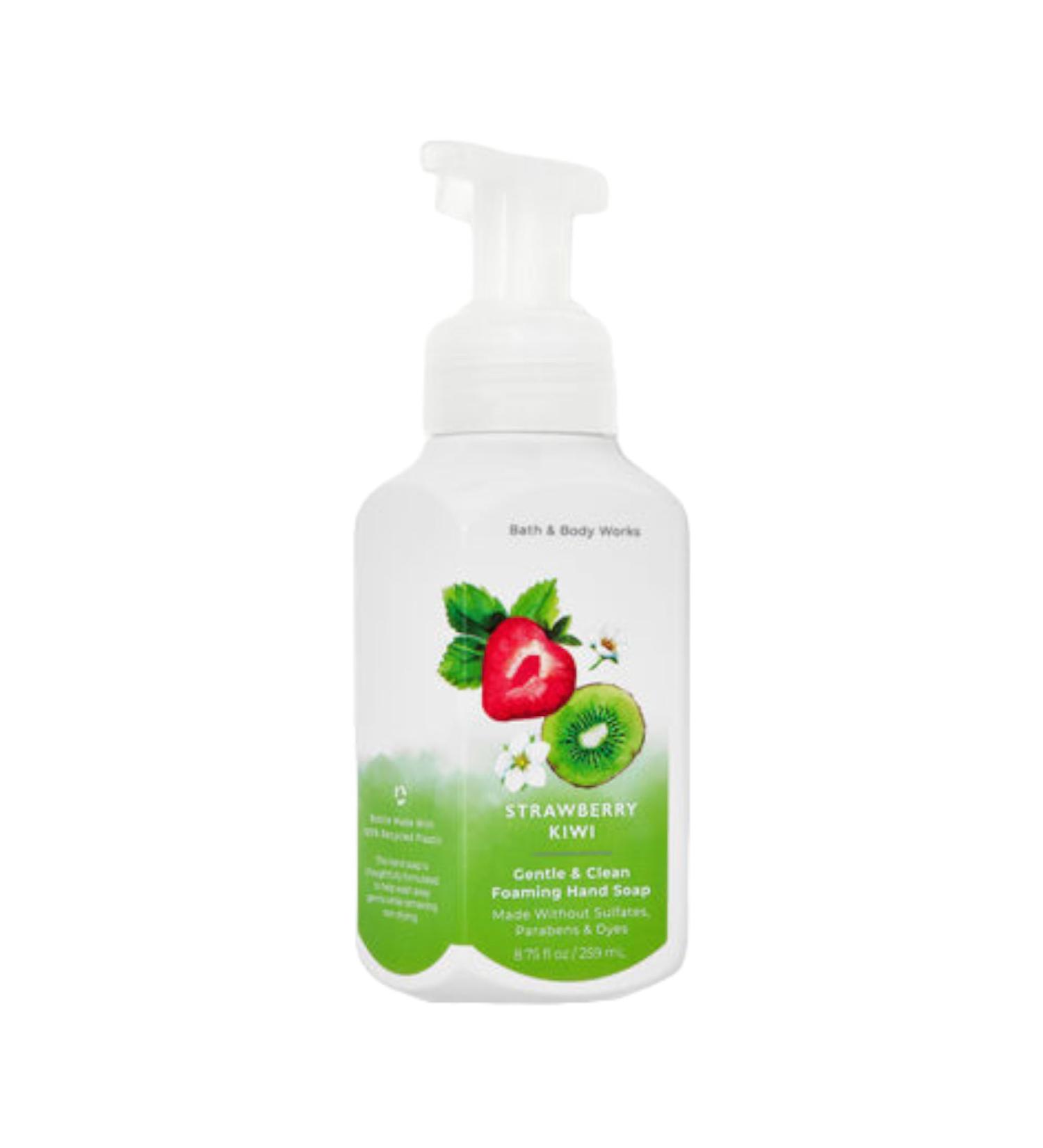Bath and Body Works Strawberry Kiwi Gentle Foaming Hand Soap 8.75 Ounce 1-Pack (Strawberry Kiwi)