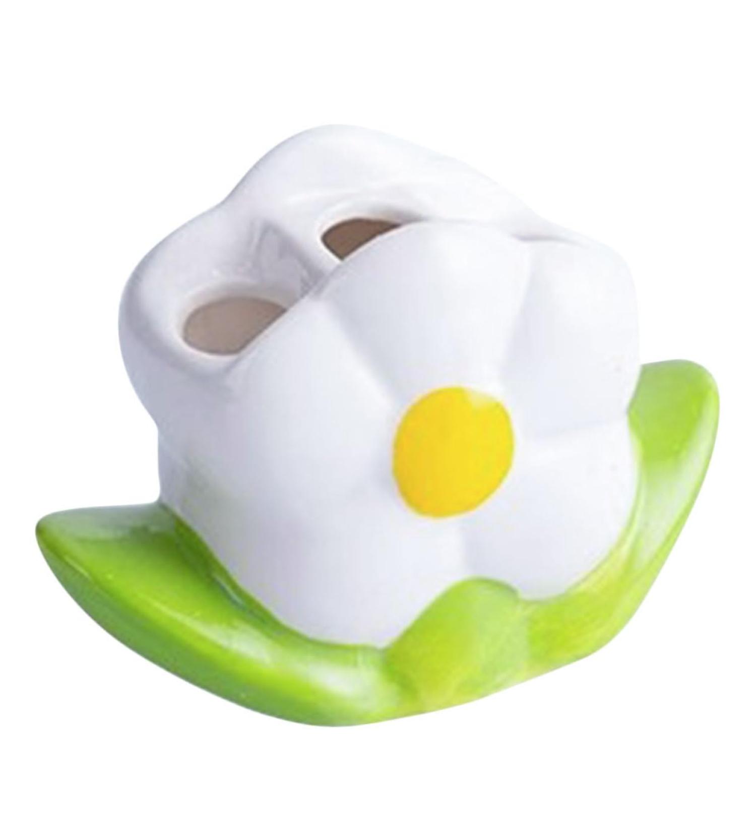 FRCOLOR Tooth Brush Pencil Holder Pen Holder Toothbrushes Toothbrush Holder for Bathroom Ceramic Toothbrush Holder Bathroom Toothbrush Holder Container Ceramics Storage White Child - Buy Online on GoSupps.com