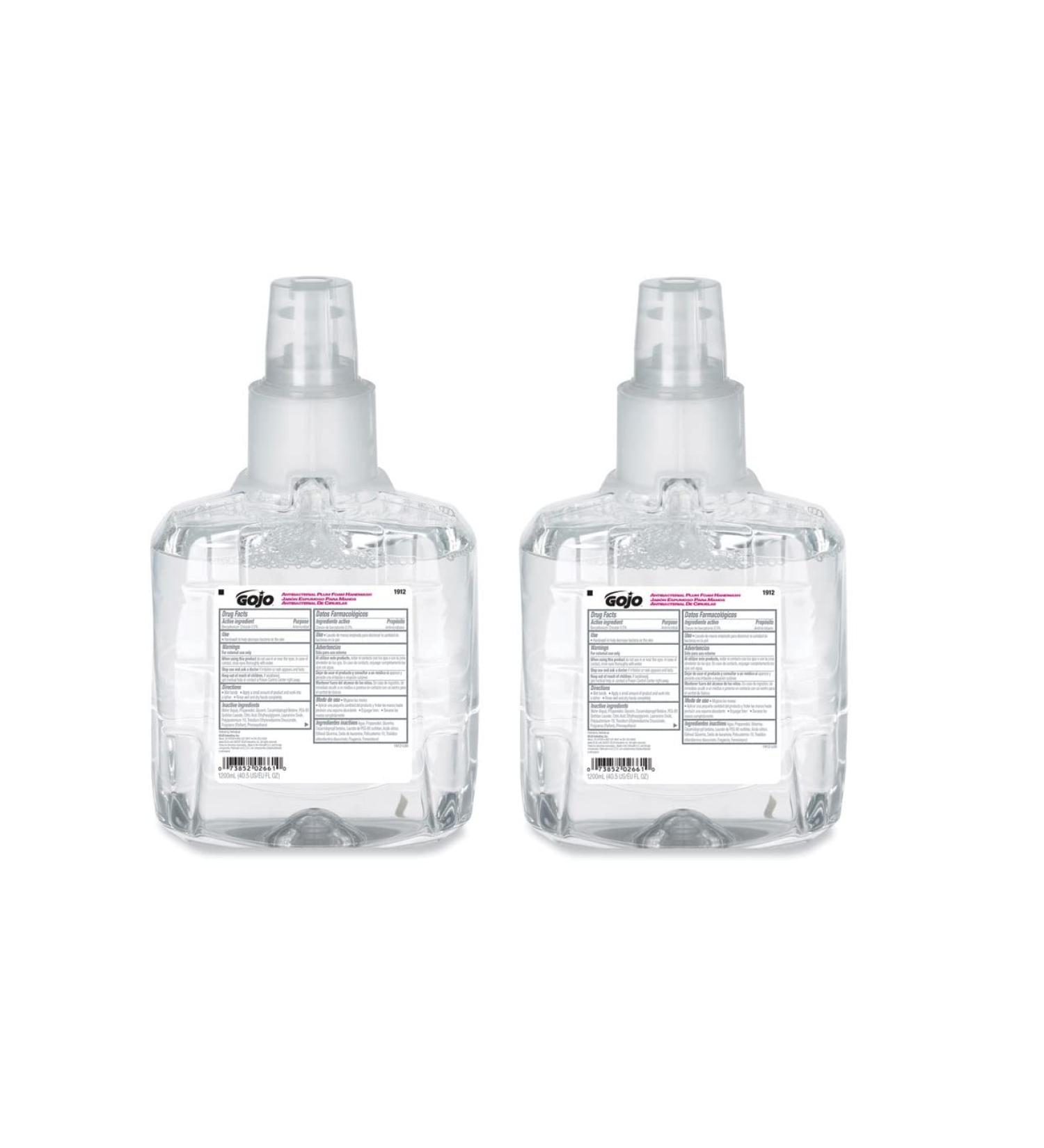 GOJO Antibacterial Foam Handwash  Refill  Plum  1200mL Refill  2/Carton - Buy Online on GoSupps.com