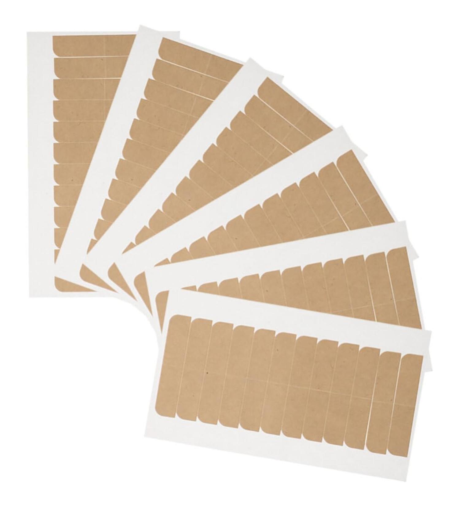 Beavorty 6 Sheets Double-sided Tape Replacement Tape for Hair Extensions Hair Extension Tape Hair Extensions Tape Hair Tape Wigs Tapes Replacement Scalp Tape Double Sided Adhesive Suite - Buy Online on GoSupps.com