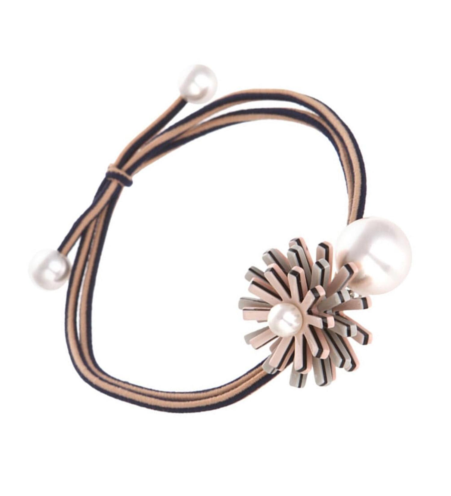 FOMIYES Hair ring Ponytail Headwear headpiece for women elastic hair ties hair ornaments for women Flower hair ropes no crease hair ties kids Scrunchy for Women acetic acid Miss Hair spray