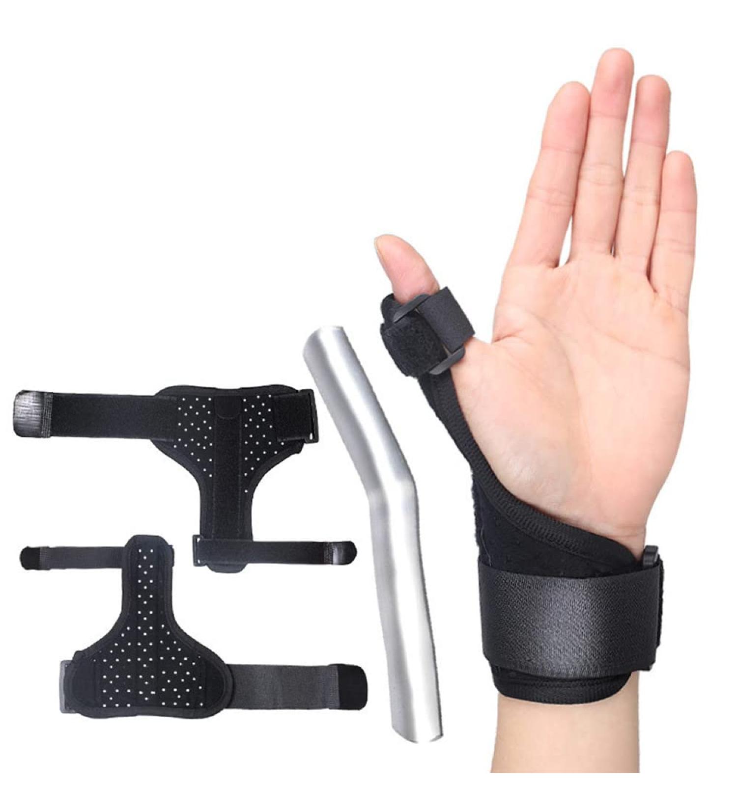 Ibluelover Thumb Brace - Lightweight & Breathable Thumb-Splint Wrist Stabilizer for Left/Right Hand - Removable Finger Splint - Black - Buy Online on GoSupps.com