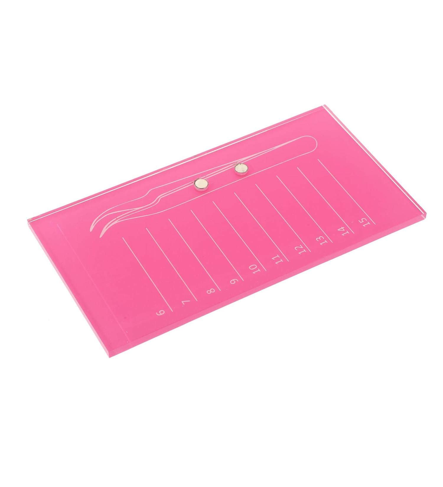 minkissy Lash Trays Lash Supplies Lash Cluster Tweezers Eyelash Tool Beauty Tools Eyelash Tweezers Magnetic False Eyelashes Cosmetology Supplies Accessories Acrylic Magnetic Force - Buy Online on GoSupps.com