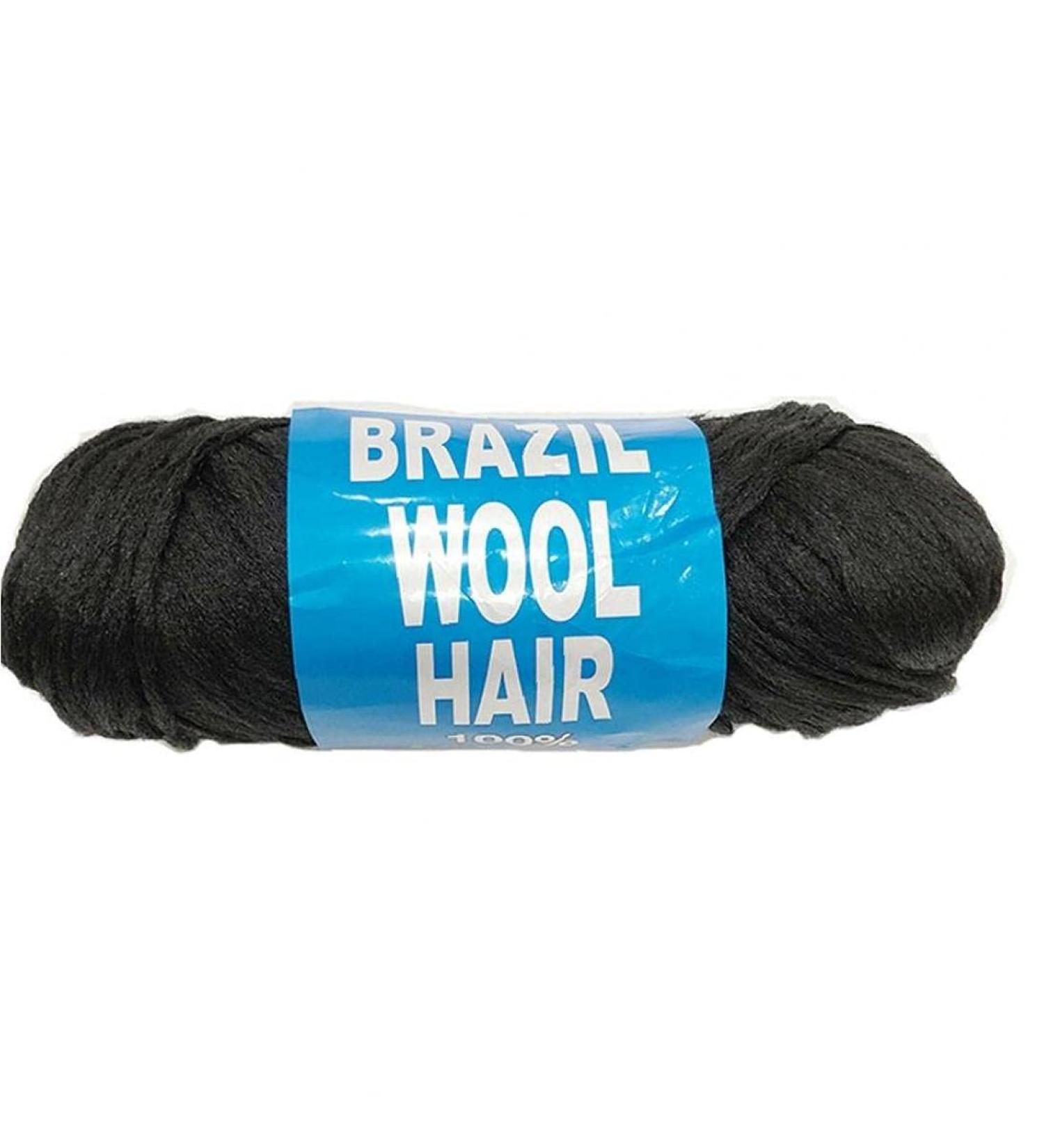 70g African Wig Folding Wool Yarn - Premium Brazilian Twisting Hair for Salon & Home Use - International Shipping Available - Buy Online on GoSupps.com
