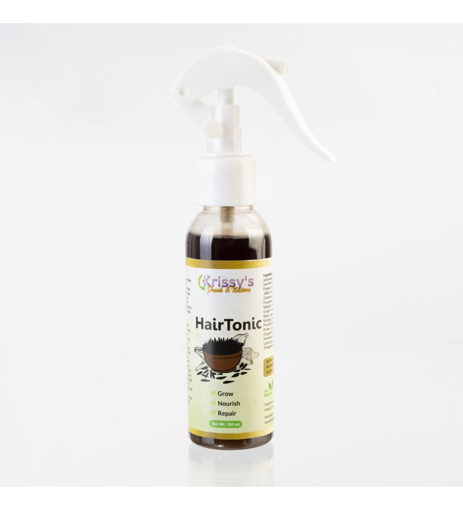 Afro Hairspray Oil - Hair Strengthening Tonic for All Hair Types | Reduce Thinning Hair & Boost Density (100ml - Buy Online on GoSupps.com