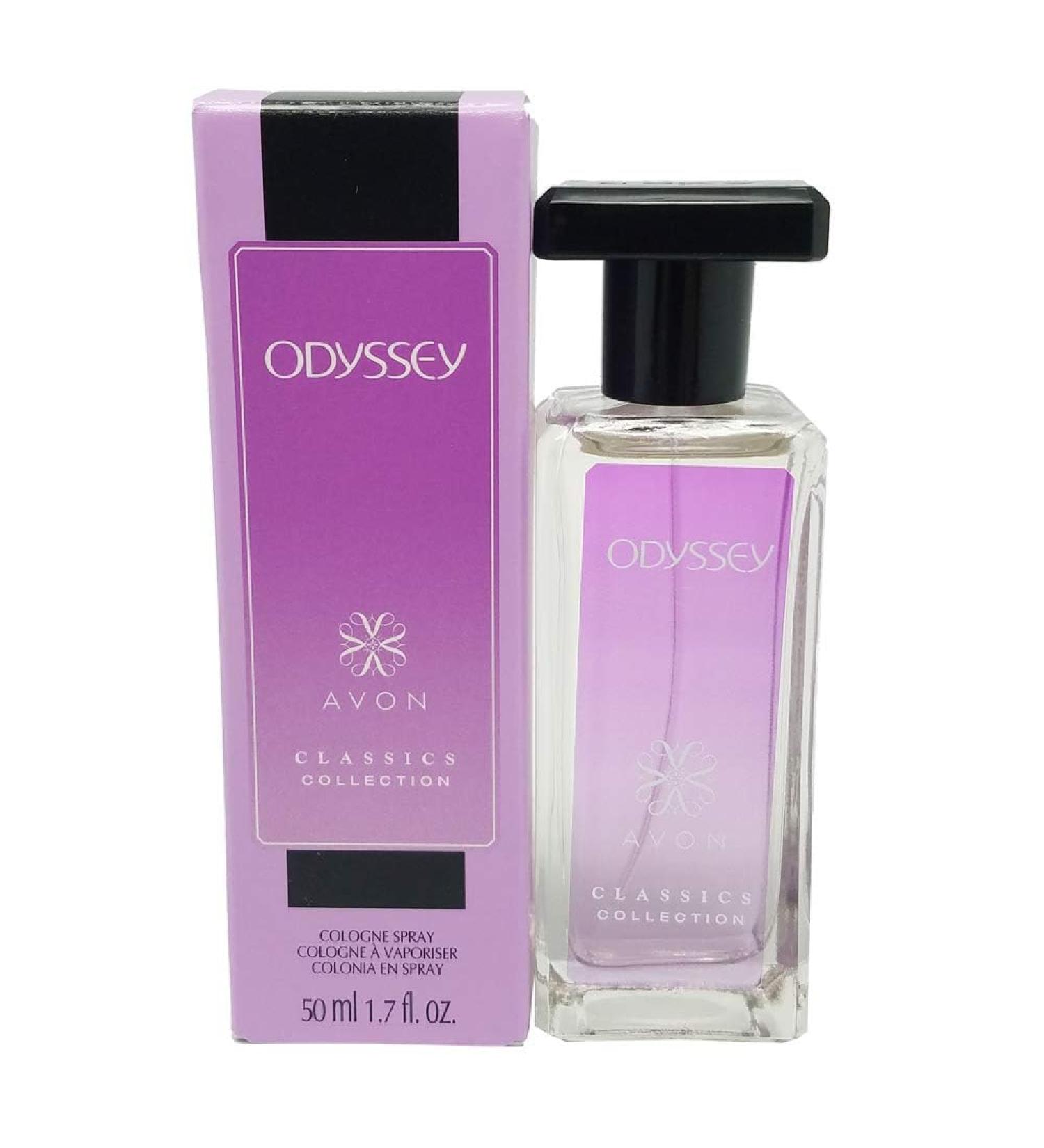 Avon Odyssey Cologne Spray Old box 1.7 Fl Oz