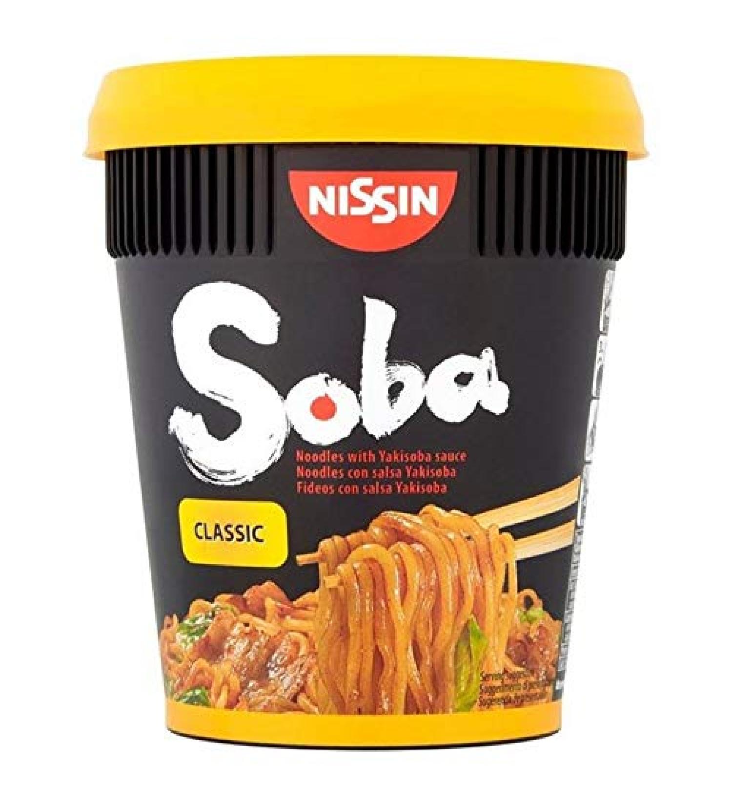 Nissin Soba Classic Instant Noodles 90g