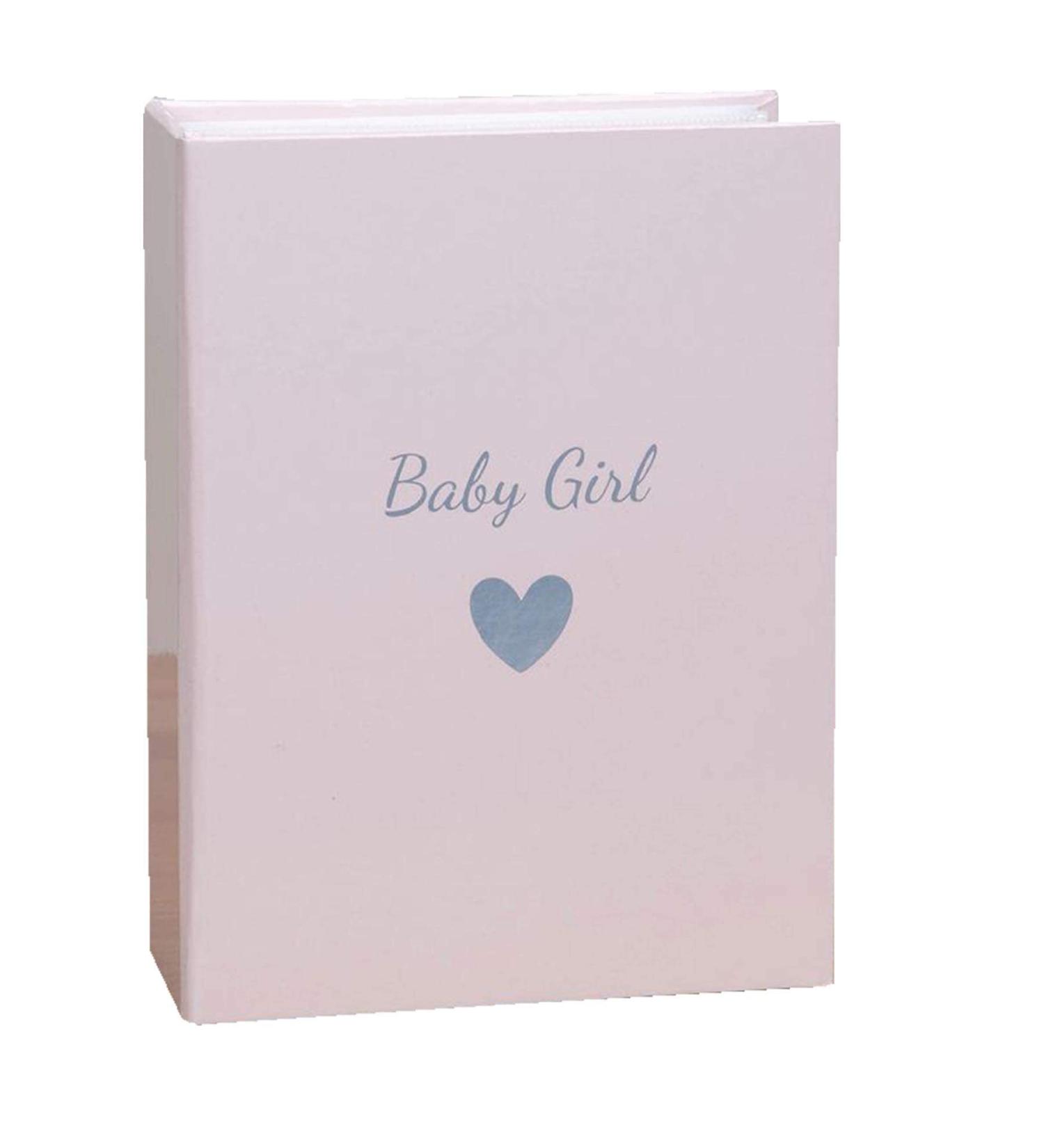 Widdop & Co Pink Baby Girl Photo Album | Holds 80 4x6 Portrait Pictures | Slip-in Design - Buy Online on GoSupps.com