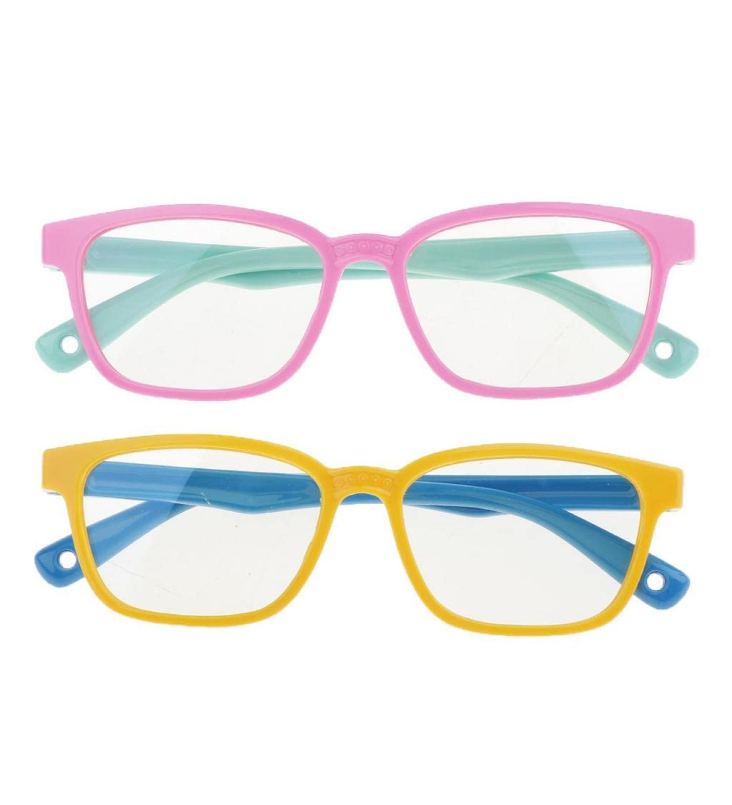 F Fityle Set of 2 Blue Light Filter Glasses for Kids (Ages 3-8) | Lightweight PC & Gaming Glasses for Children's Eye Protection - Buy Online on GoSupps.com