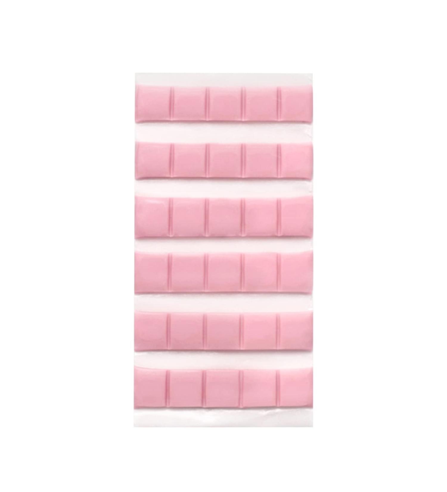 YOXIER Nail Adhesive Glue Clay False Nails Art Stand Holder Nail Glue Clay Long Lasting Nail Salon Supply Pink