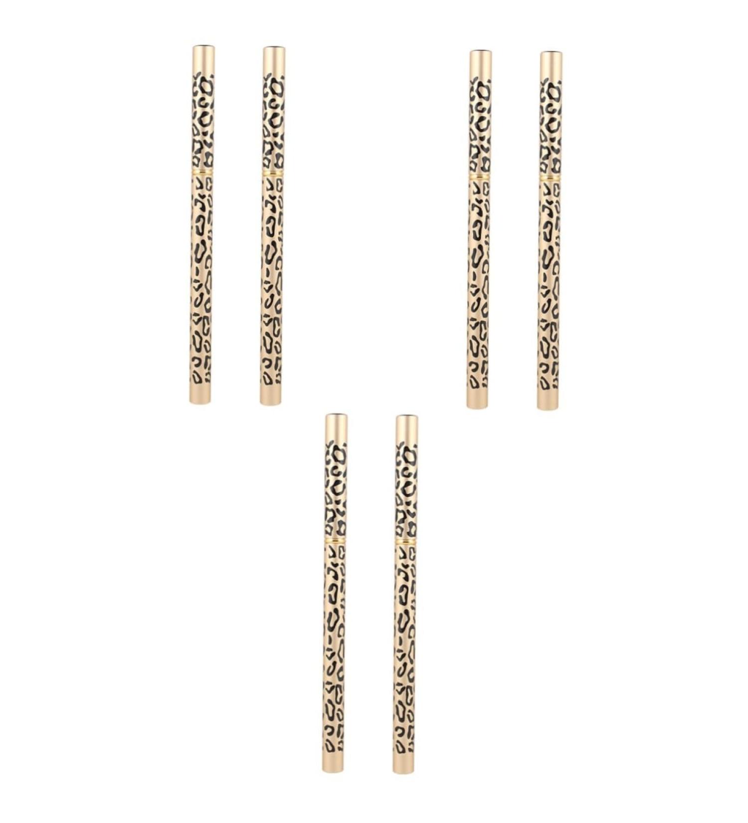 DRESSOOS 6 Pcs Long Lasting Eyebrow Pencils Eyebrow Makeup Pencil with Brow Brush Lead Pencils Brown Wooden - Buy Online on GoSupps.com