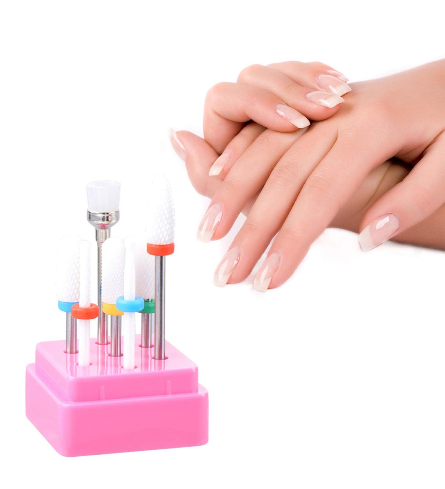 FRCOLOR 1 Set Power Tool Gel Nail Tools Electric Nail File Nail Art File Made of Metal Electric Manicure Nail Tips Tool for Nail Drill Grinding Head Adjustment Drilling - Buy Online on GoSupps.com