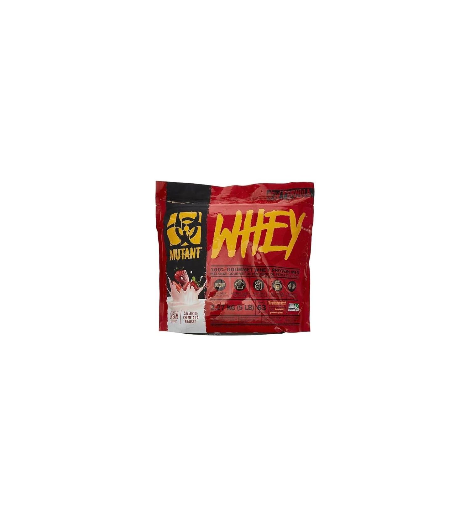 Mutant Whey Protein (2.27 kg) from Strawberry - Buy Online on GoSupps.com