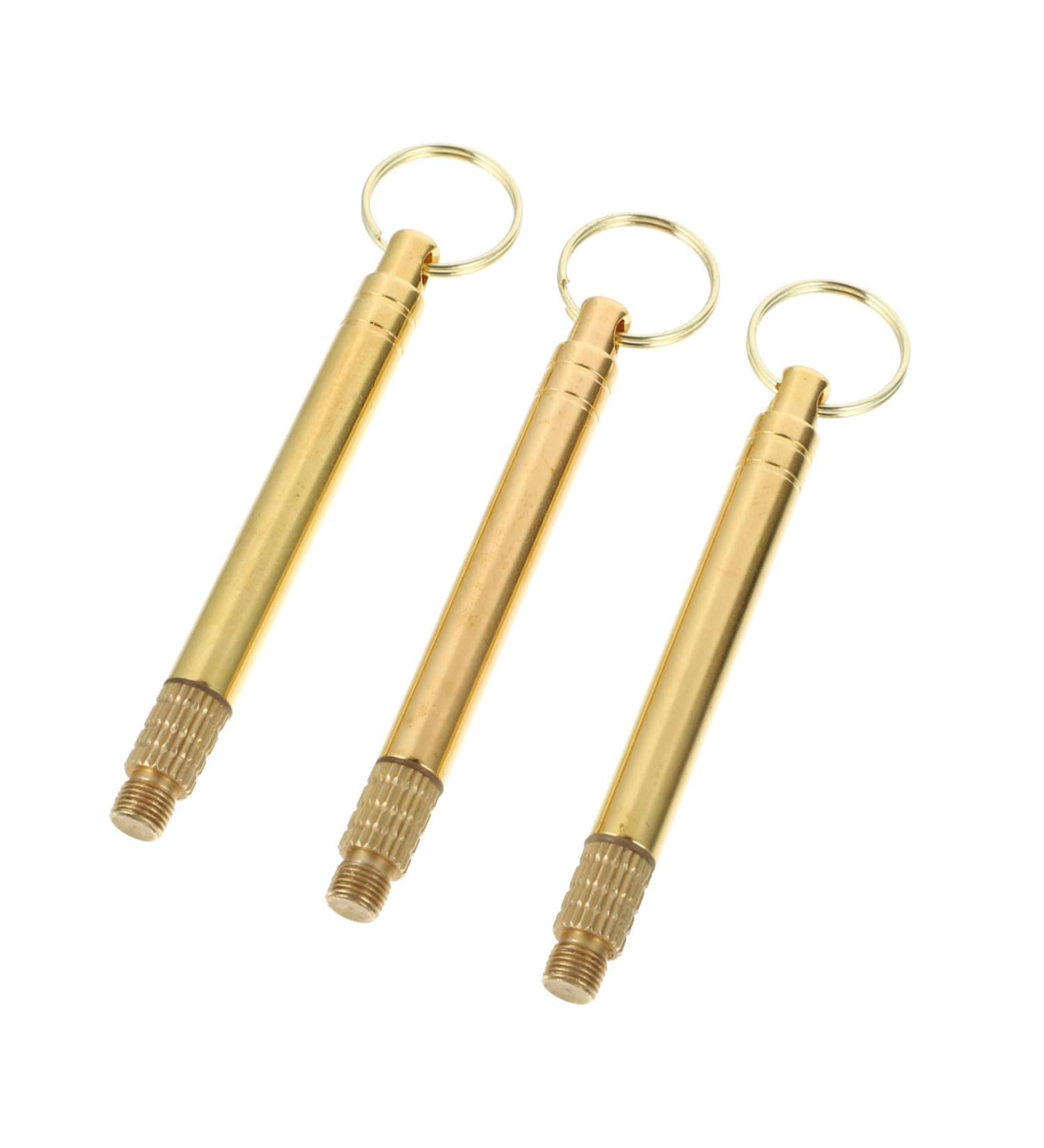 HOLIDYOYO 3pcs Ear Cleaning Kit Ear Tools Brass Design Spiral Shape for Comfortable Cleaning for Daily Use - Buy Online on GoSupps.com