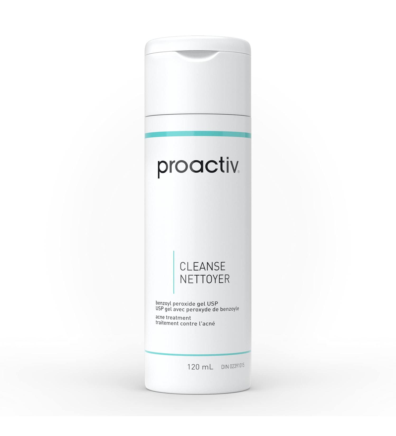 Proactiv Acne Cleanser - Benzoyl Peroxide Face Wash And Acne Treatment - Daily Facial Cleanser And Moisturizer With Exfoliating Beads - 60 Day Supply 120 ml Clear - Buy Online on GoSupps.com