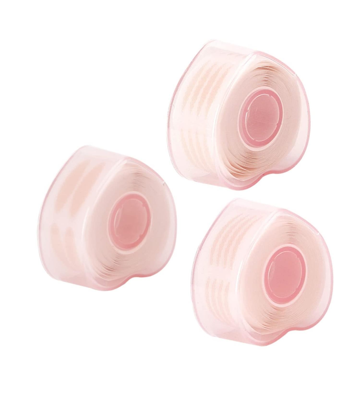 Beatifufu 3rolls Double Eyelid Sticker Duct Tape Clear Eye Strip Sticker Woman Lace Eyelid Sticker Simple Reel - Buy Online on GoSupps.com