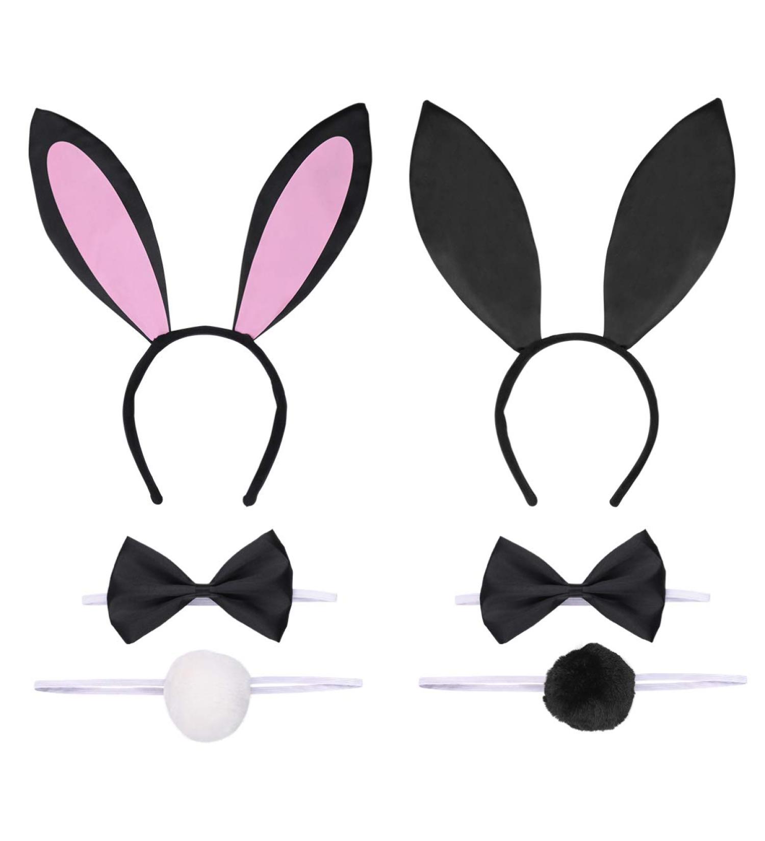 Frcolor Bunny Ears Headband Set | Easter Costume Accessories for Parties & Cosplay - Buy Online on GoSupps.com