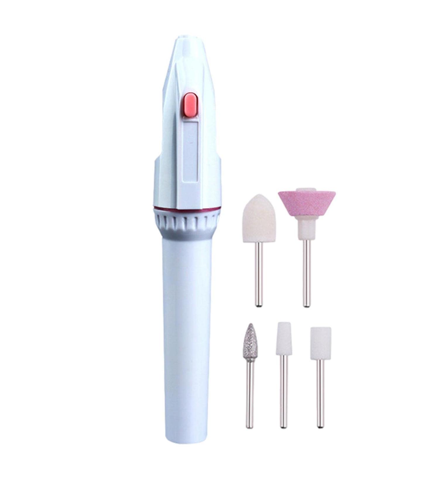 Cordless Nail Drills - Portable Cordless Nail File Set | Rechargeable -use Professional Pen Shape Nail Care System for Fast Remove Acrylic Gel Nails Buffing and Grooming Foccar Bs-2067b/Pen Grinder/Cloth Bag - Buy Online on GoSupps.com