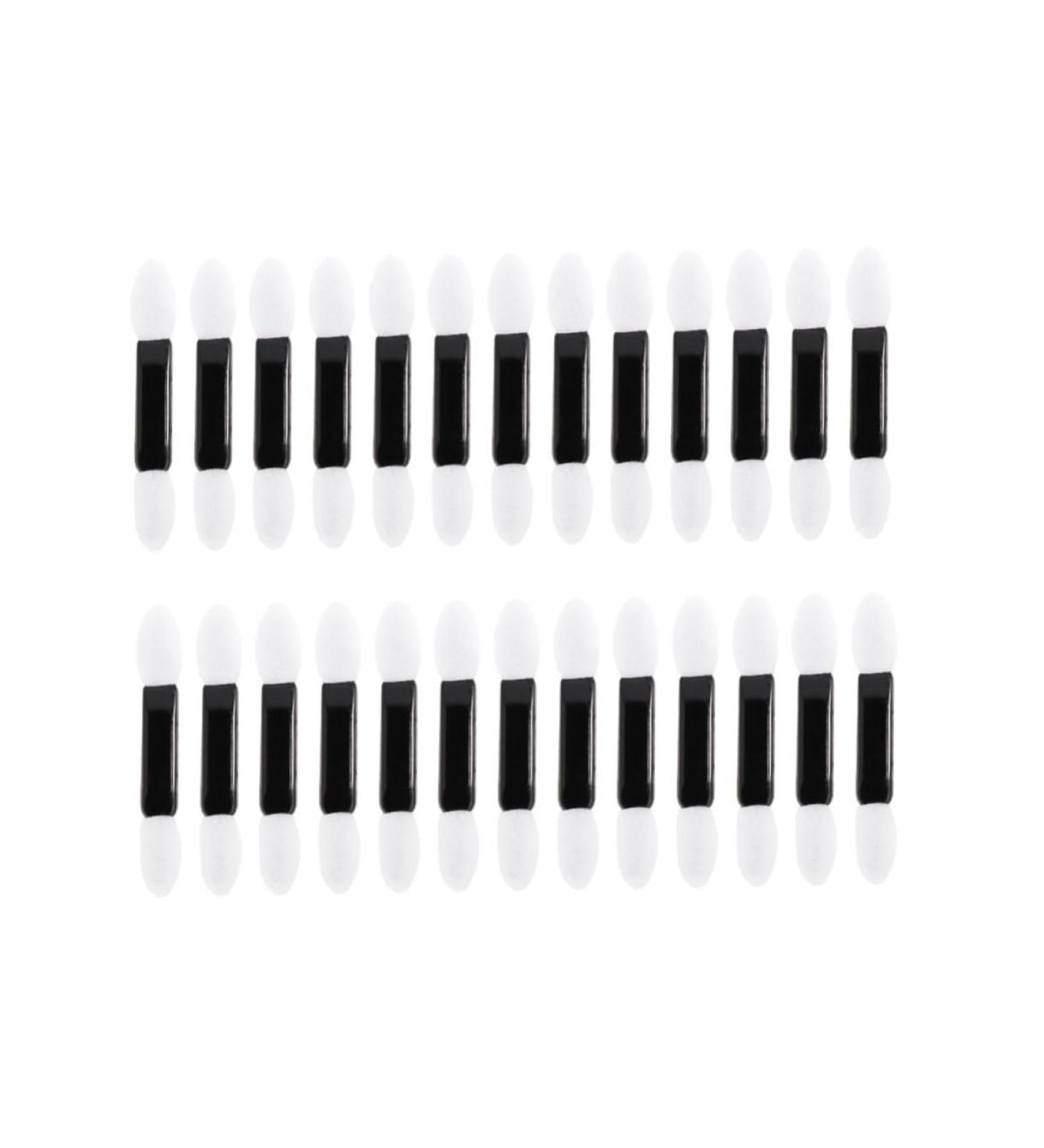 Beavorty 100pcs Make up for Face Double Ended Sponge Applicator Makeup Eyeshadow Brush Set Pointy - Buy Online on GoSupps.com