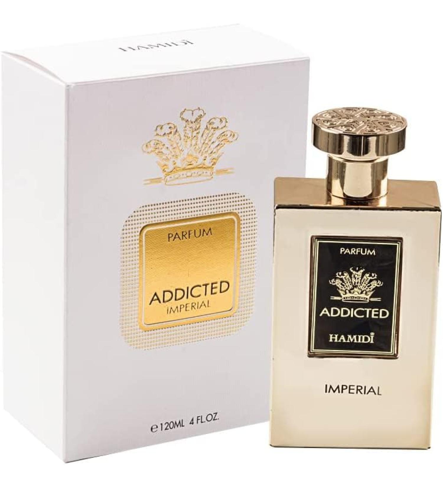 HAMIDI Addicted Imperial Parfum 120ml 4 FL.OZ Long Lasting Unisex Fragrance Perfume For Men And Women (Addicted Imperial) - Buy Online on GoSupps.com