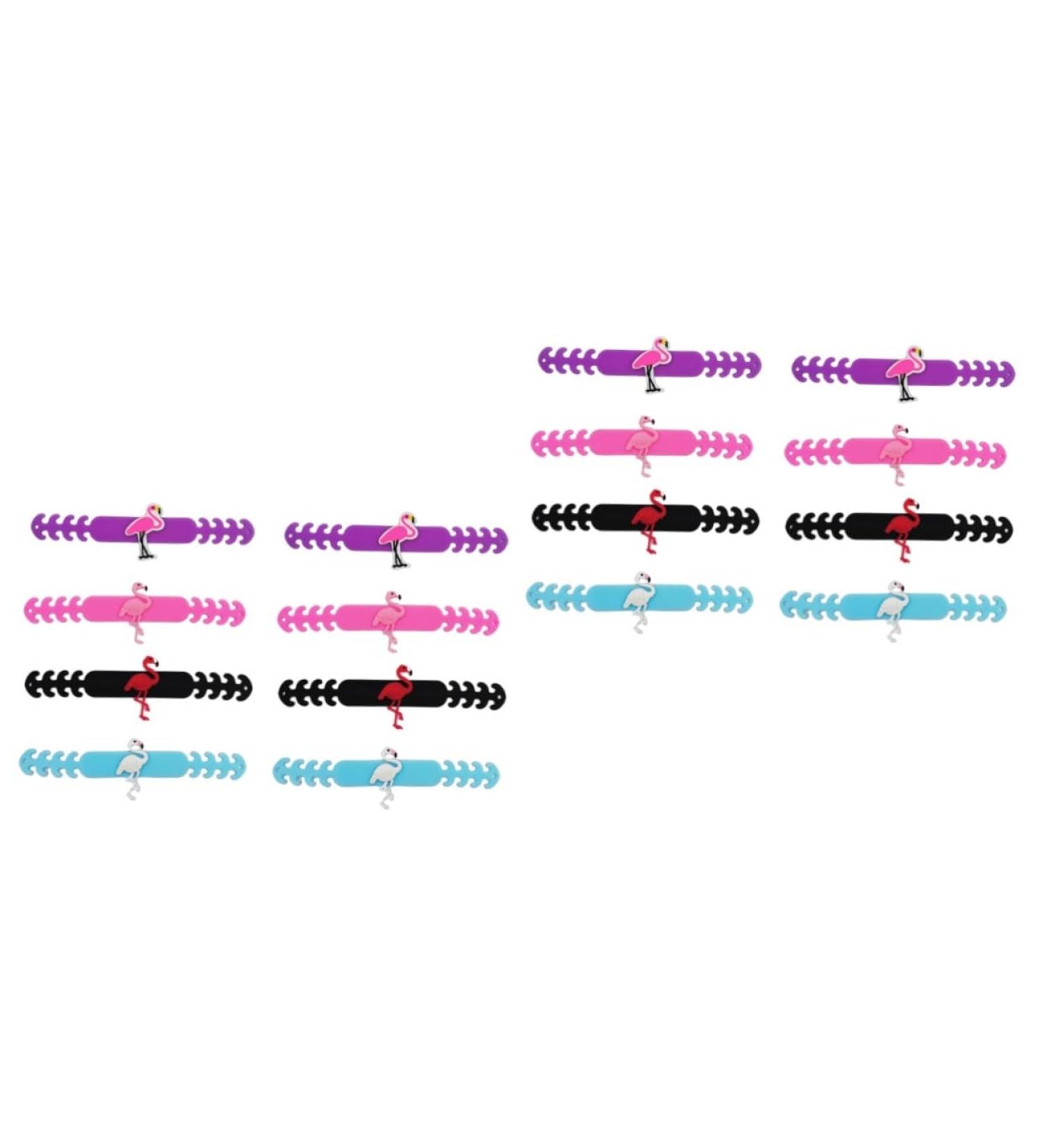 Healeved 24 Pieces Flamingo Anti-Strangle PVC Band Masks with Ear Buckles & Adjustment Hooks - Earth Tones Lip Gloss Included | International Shipping - Buy Online on GoSupps.com