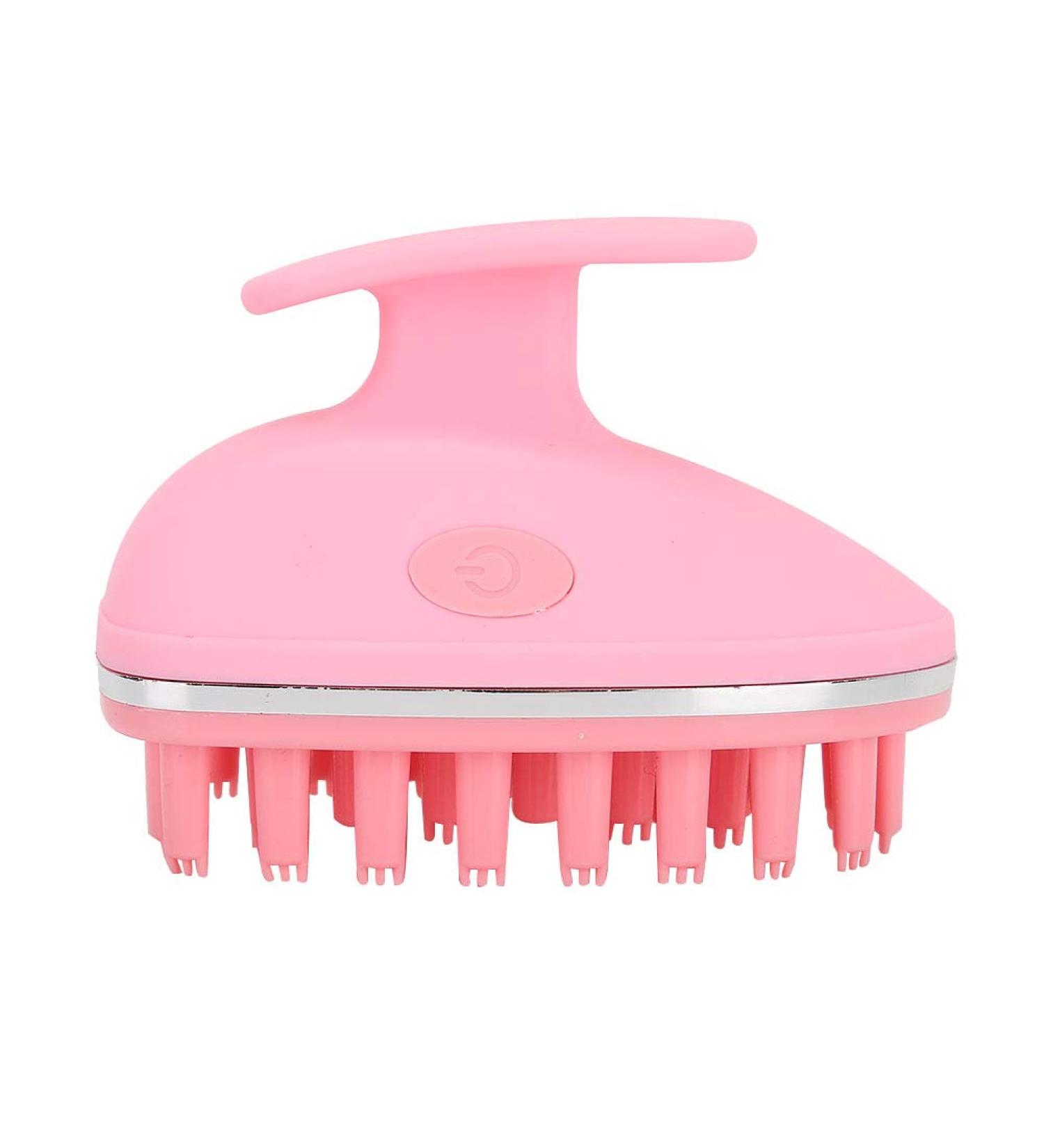 Verdant Touch Electric Scalp Massager - Silicone Shampoo Brush for Hair Cleaning - Ideal for Bath & Shower - Buy Online on GoSupps.com