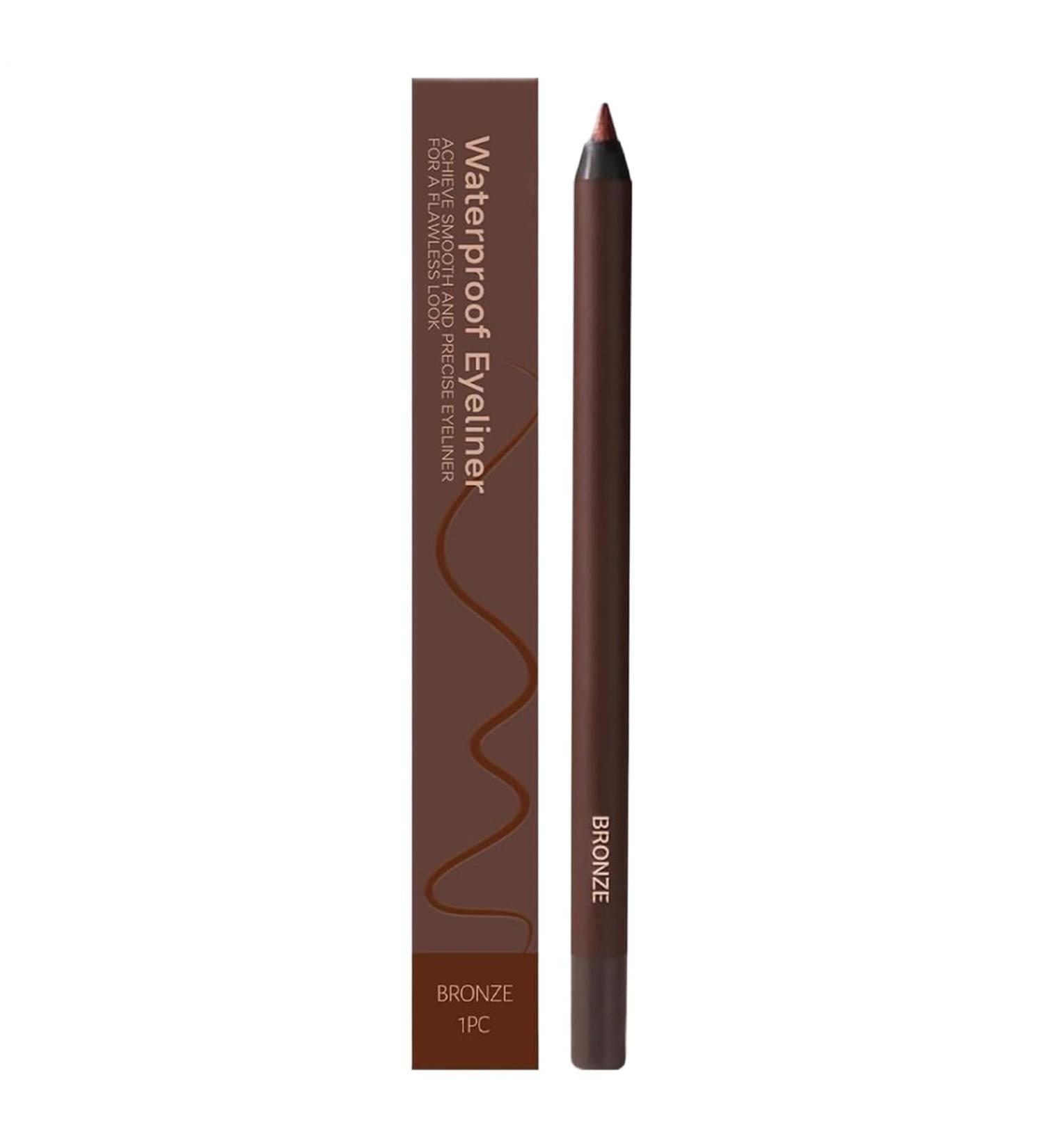 Eyeliner Pencil Eyeliner Pencil Long Lasting All Day Make Up For All Ages Highlights Natural Look Bronze - Buy Online on GoSupps.com