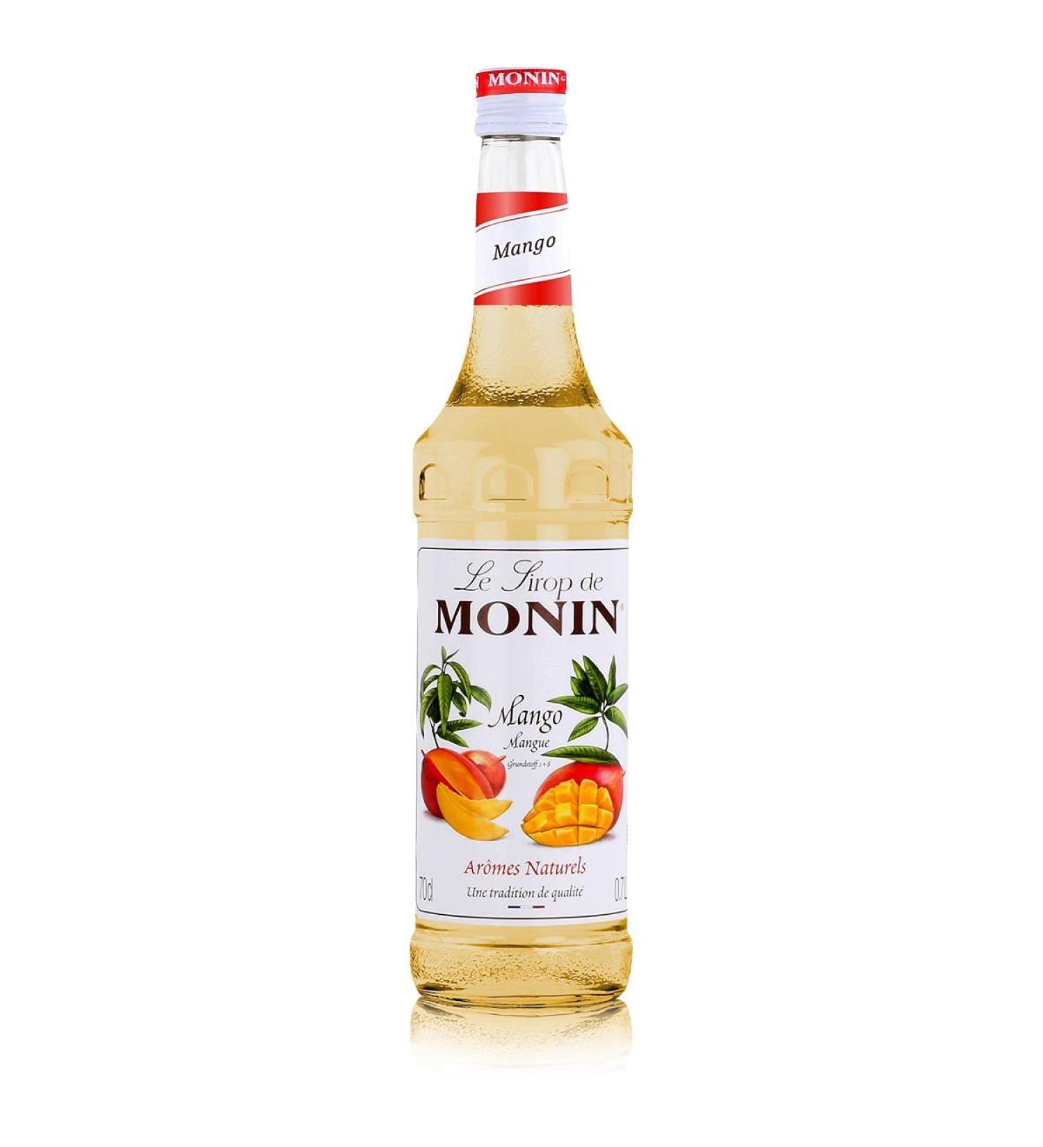 MONIN Sirop de Mangue pour Vin Tiki Limonade et Eau Plate - Ar mes Naturels - 70cl - Buy Online on GoSupps.com