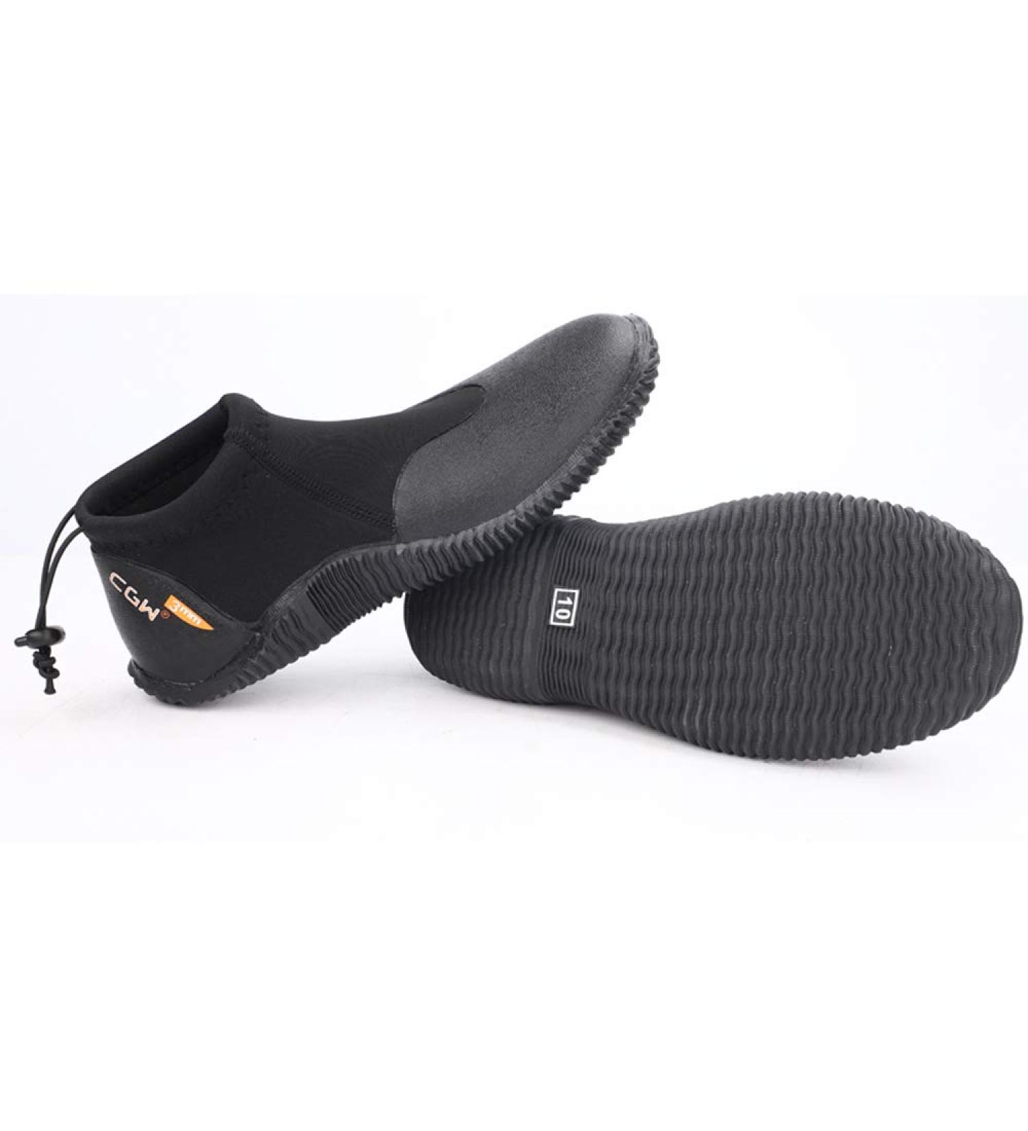 YIKANG Diving Boots Neoprene Wetsuit Scuba Booties 3mm Low Top - Size Men's 10/Women's 11, Men's 8/Women's 9 - Buy Online on GoSupps.com
