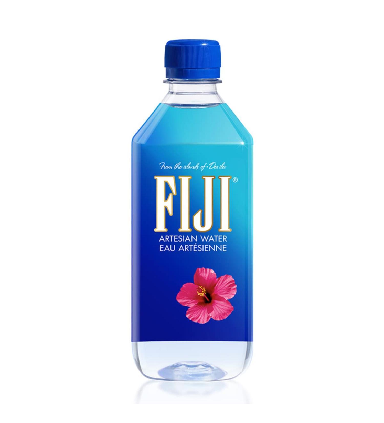 Fiji Still Natural Water Lot de 24 bouteilles d'eau naturelle 500 ml Sans Saveur 1 Count (Pack of 24)