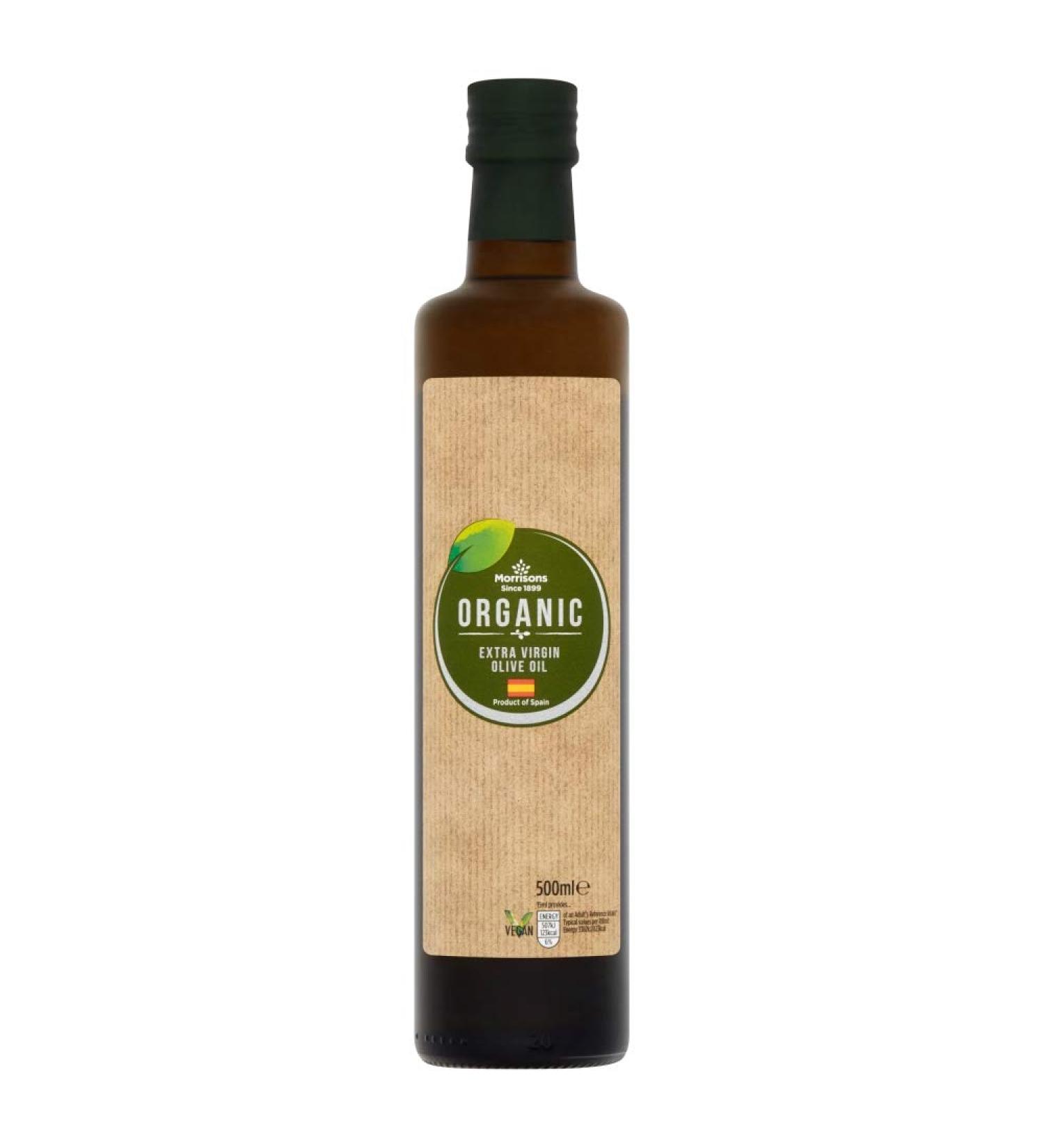 Morrisons The Best Organic Extra Virgin Olive Oil 500 ml