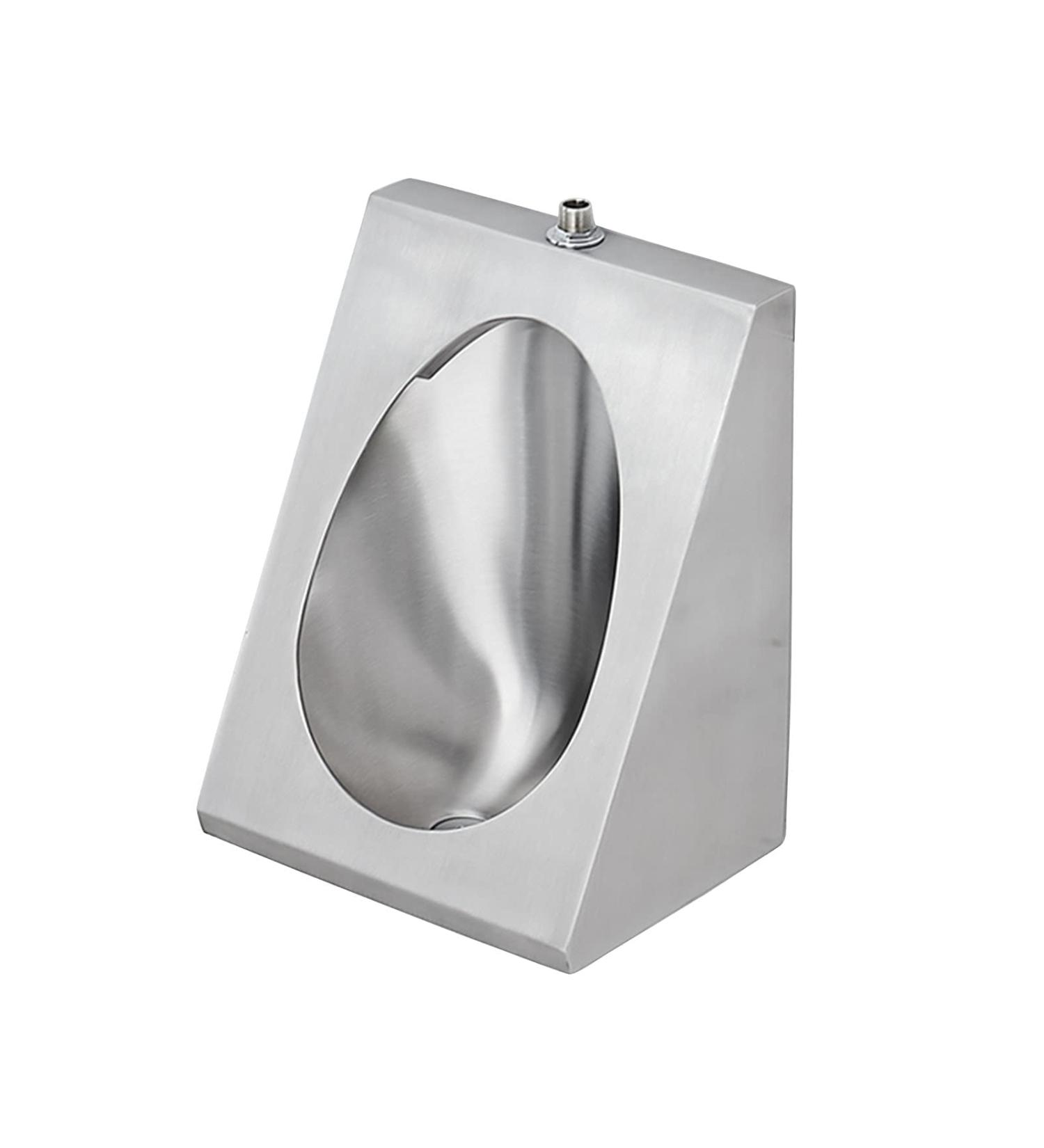 304 Stainless Steel urinals Induction Wall-Mounted Drainage Public Toilet urinals Square Wall-Mounted Men's urinals Bathroom Accessories for Homes Hotels Schools - Buy Online on GoSupps.com