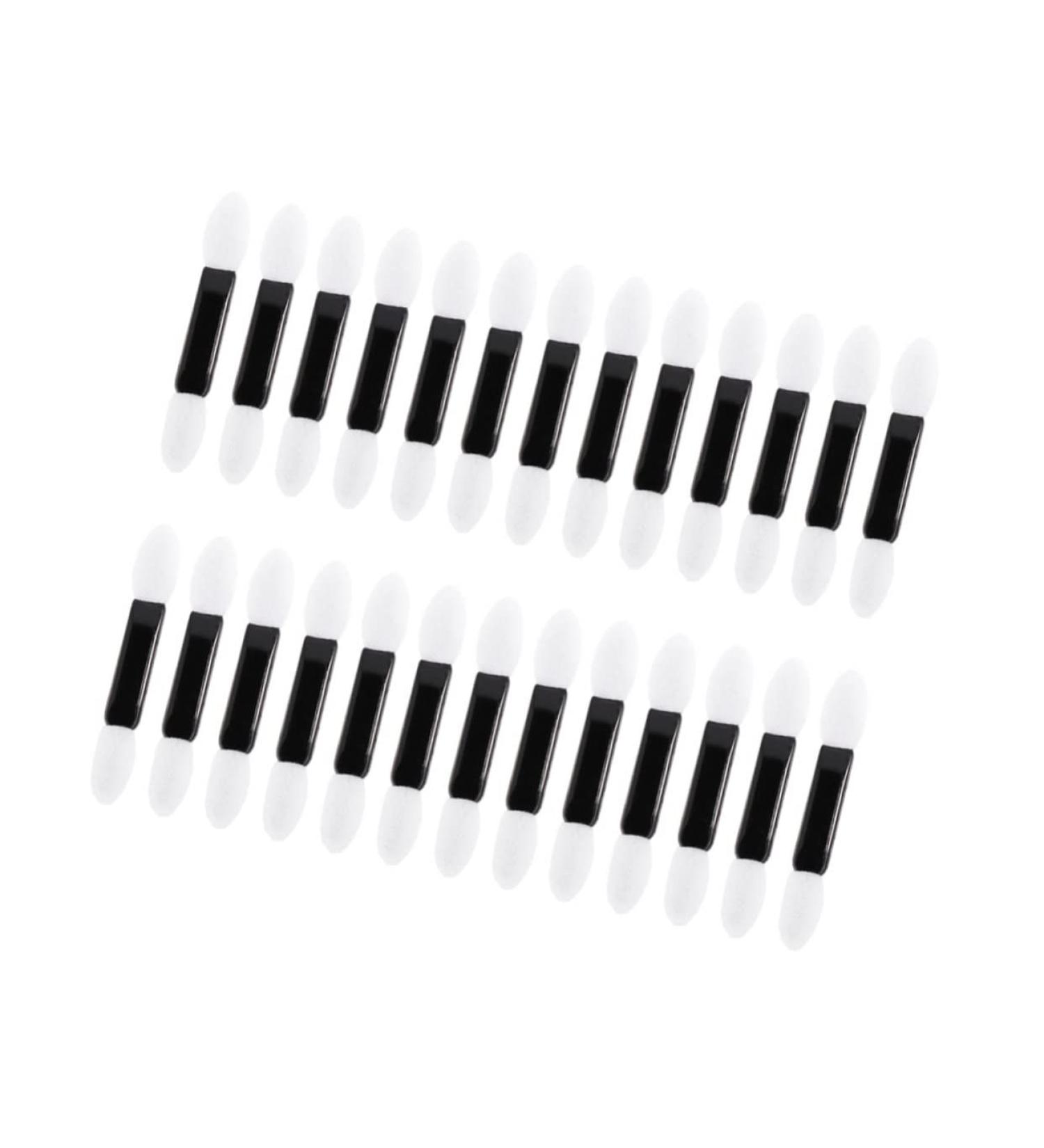 OHPHCALL 100pcs foam sponge eye makeup brush eyeshadow brush kit Eye shadow brush Oval sponge stick travel - Buy Online on GoSupps.com