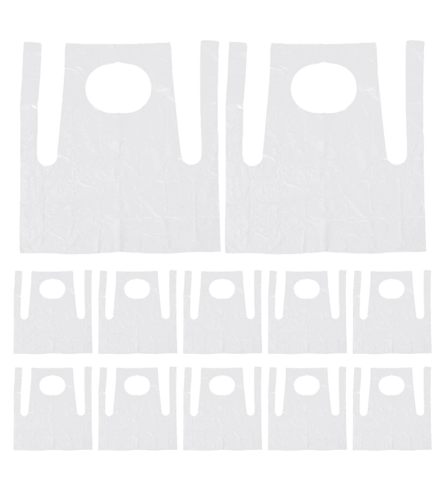 ifundom 25pcs Aprons Aprons Clear Smocks Waterproof Oil Proof Toddler Art Apron Children Cooking Apron for Painting Cooking Eating Teaching Diy Craft Picnic - Buy Online on GoSupps.com