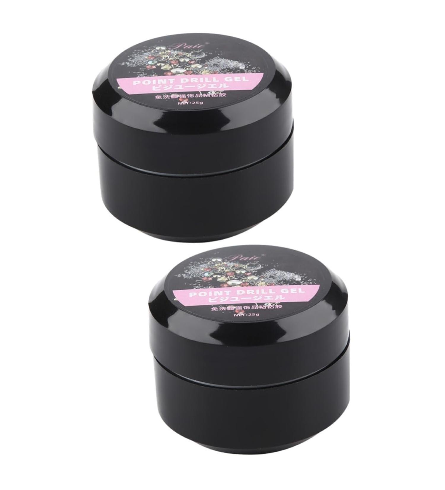 FRCOLOR 2 Pcs Disposable Glue Manicure Tools Valid Rhinestones Nail Art Tools Accessories for Manicure Gel Nail Art Sticking Accessory Manicure Diy Gel Drilling Nail Polish Liquid 5x4cmx2pcs As Shownx2pcs - Buy Online on GoSupps.com