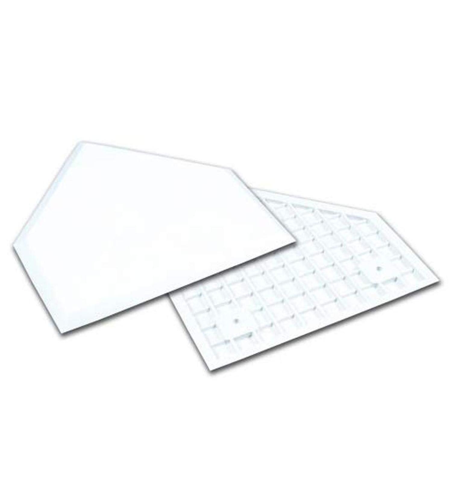 Champro Home Plate without Spikes, Box (White)