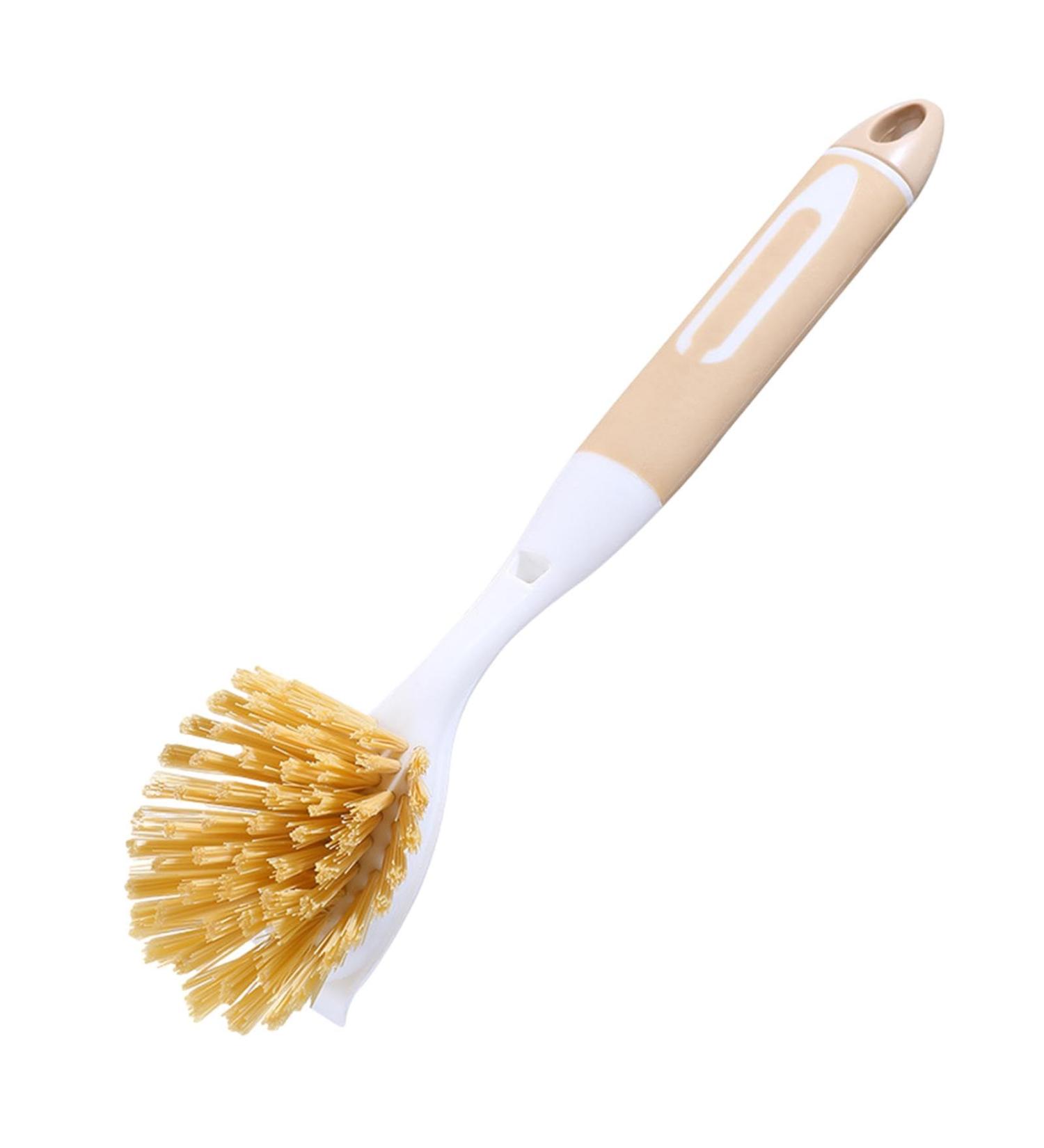 Fovolat Dishwasher Brush Dishwash Brush 2-in-1 Cleaning Brush - Multi-Functional Dish Brush with Handle Kitchen Scrub Brushes for Kitchen Cleaning - Buy Online on GoSupps.com