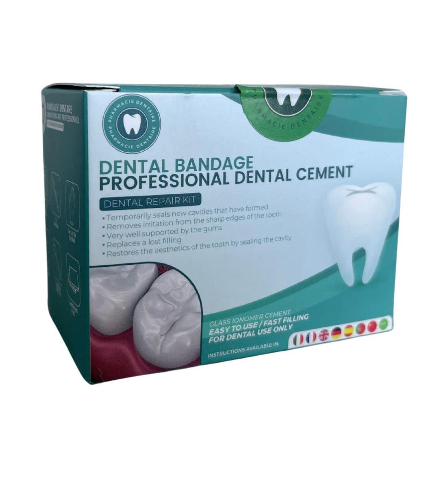 Dental Cement for Tooth Repair | Seal Lost Fillings & Treat Tooth Decay - International Shipping - Buy Online on GoSupps.com