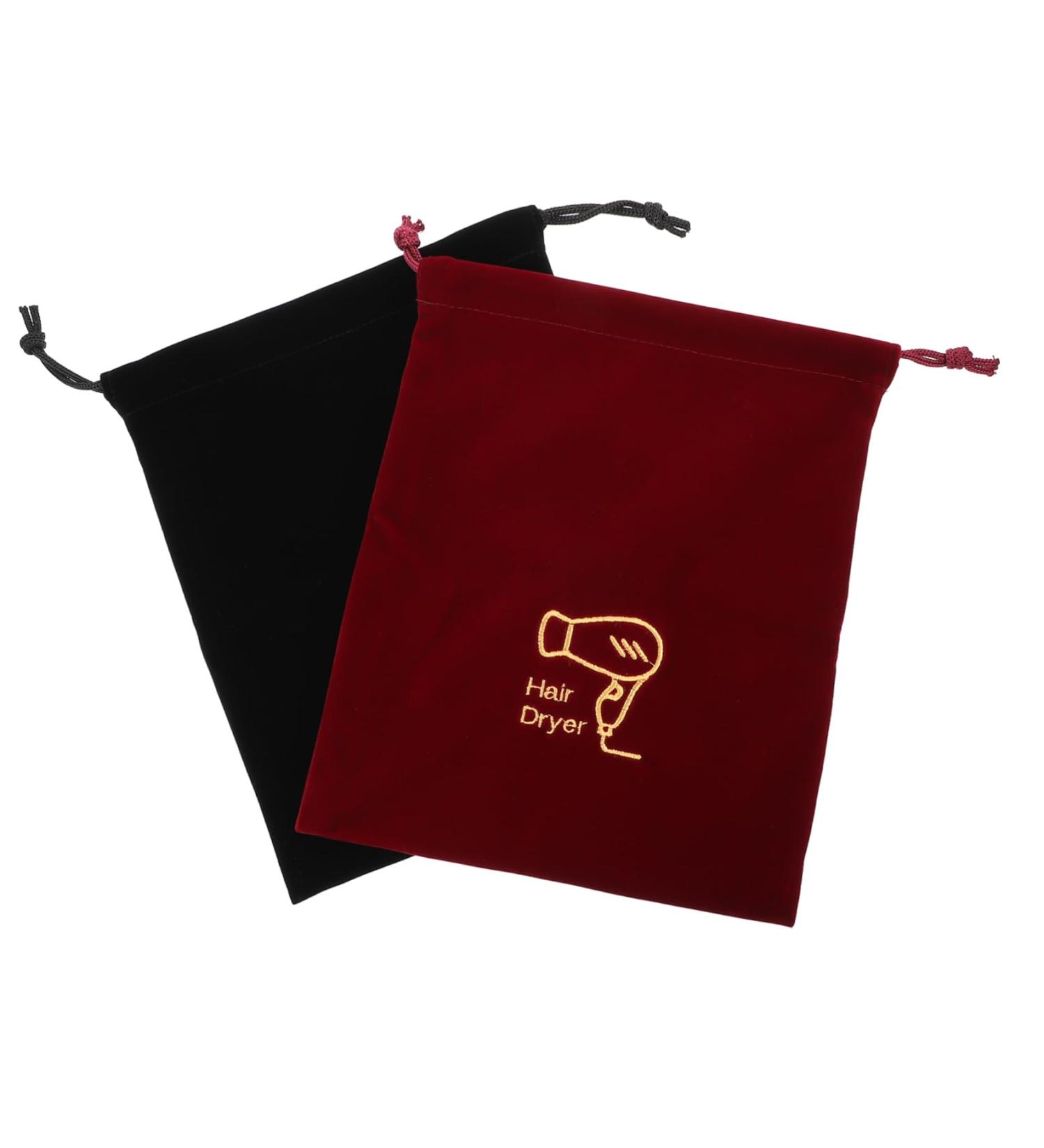 TOVINANNA 2 Pcs Storage Bag Travel Toiletry Reusable Produce Bag Travel Bag for Hair Styling Tools Fabric - Buy Online on GoSupps.com