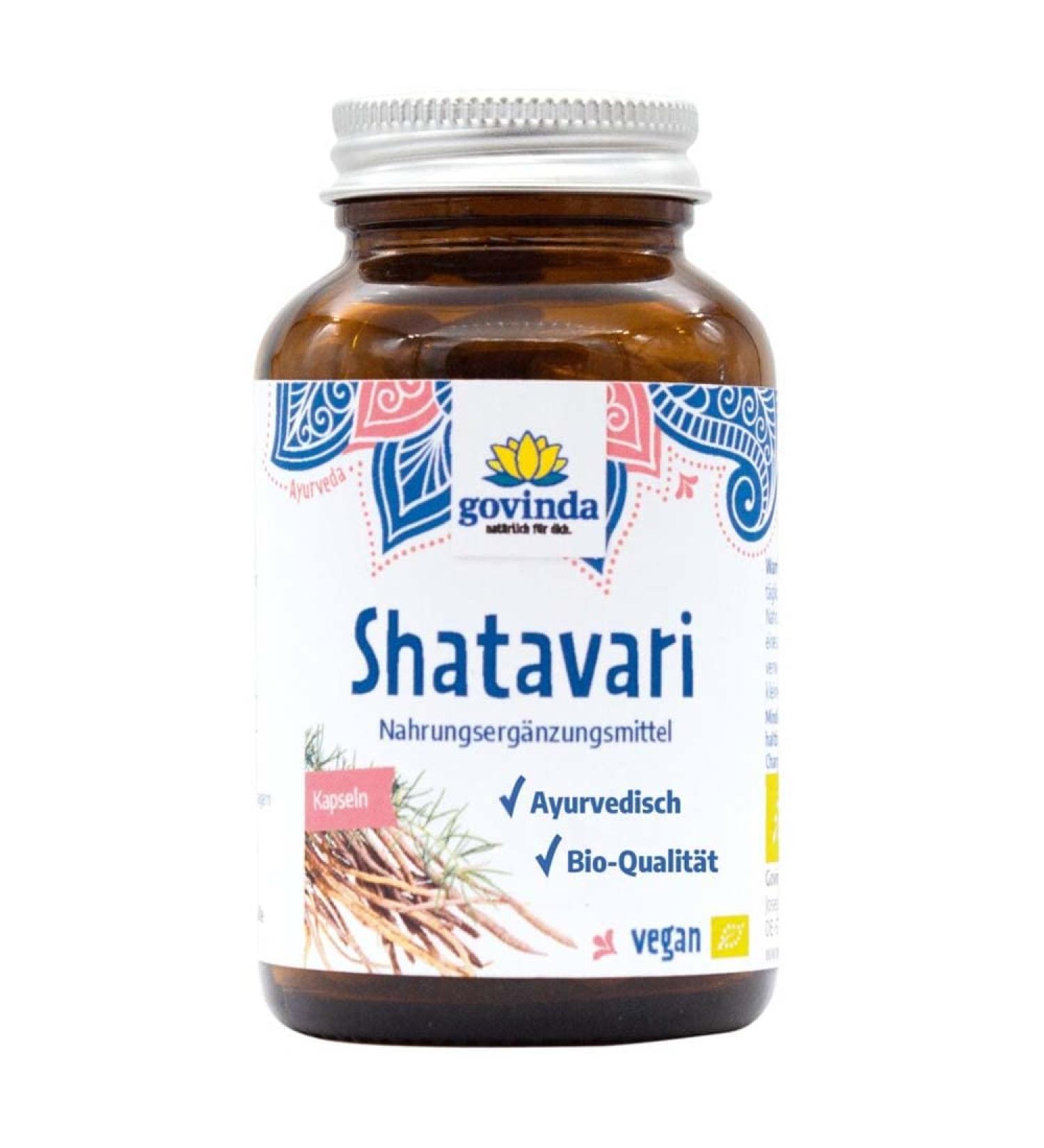 GOVINDA Shatavari capsules 45g (pack of 2)