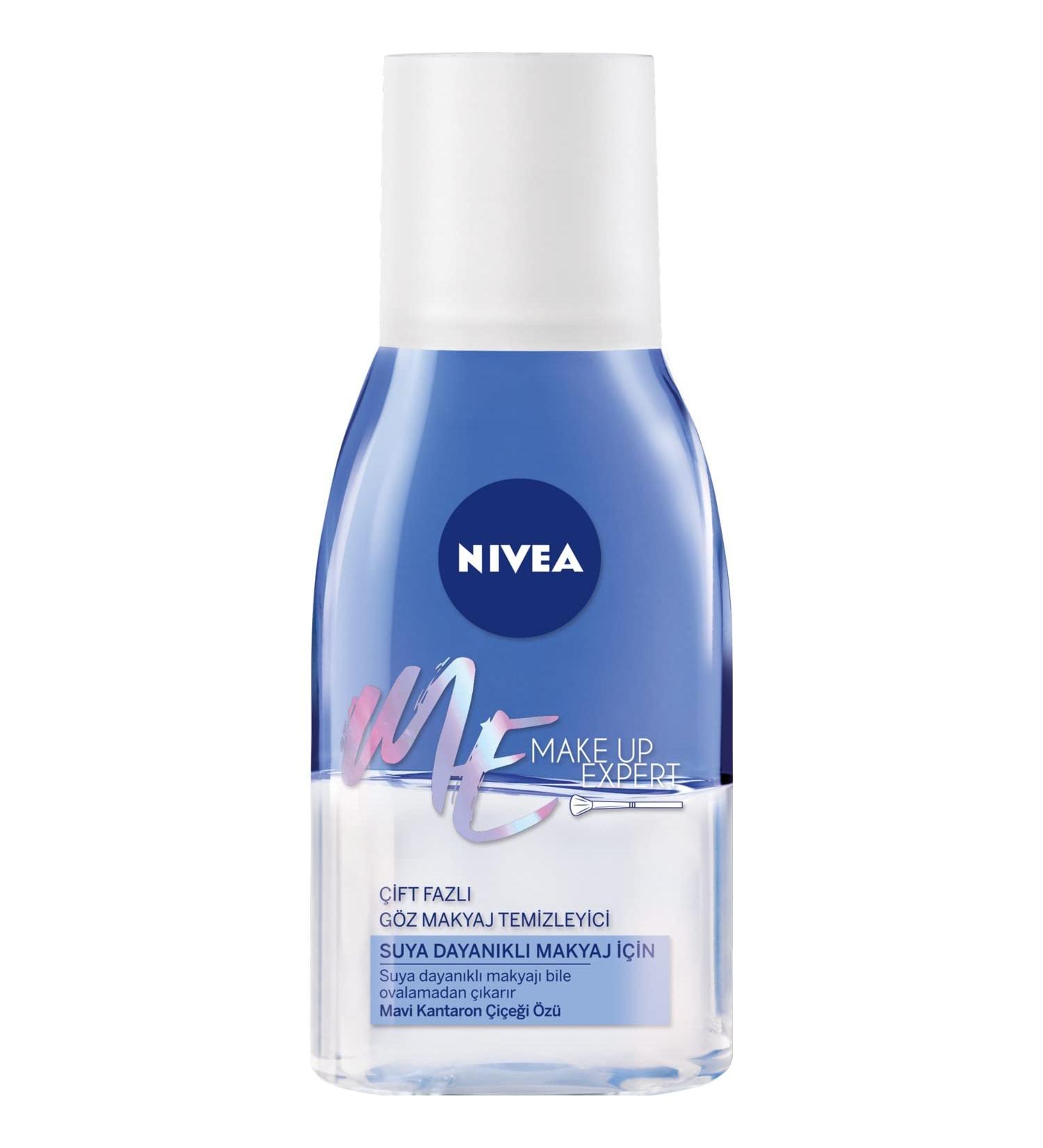 Nivea Double Effect Eye Make-Up Remover - Gentle & Effective Removal - Buy Online on GoSupps.com