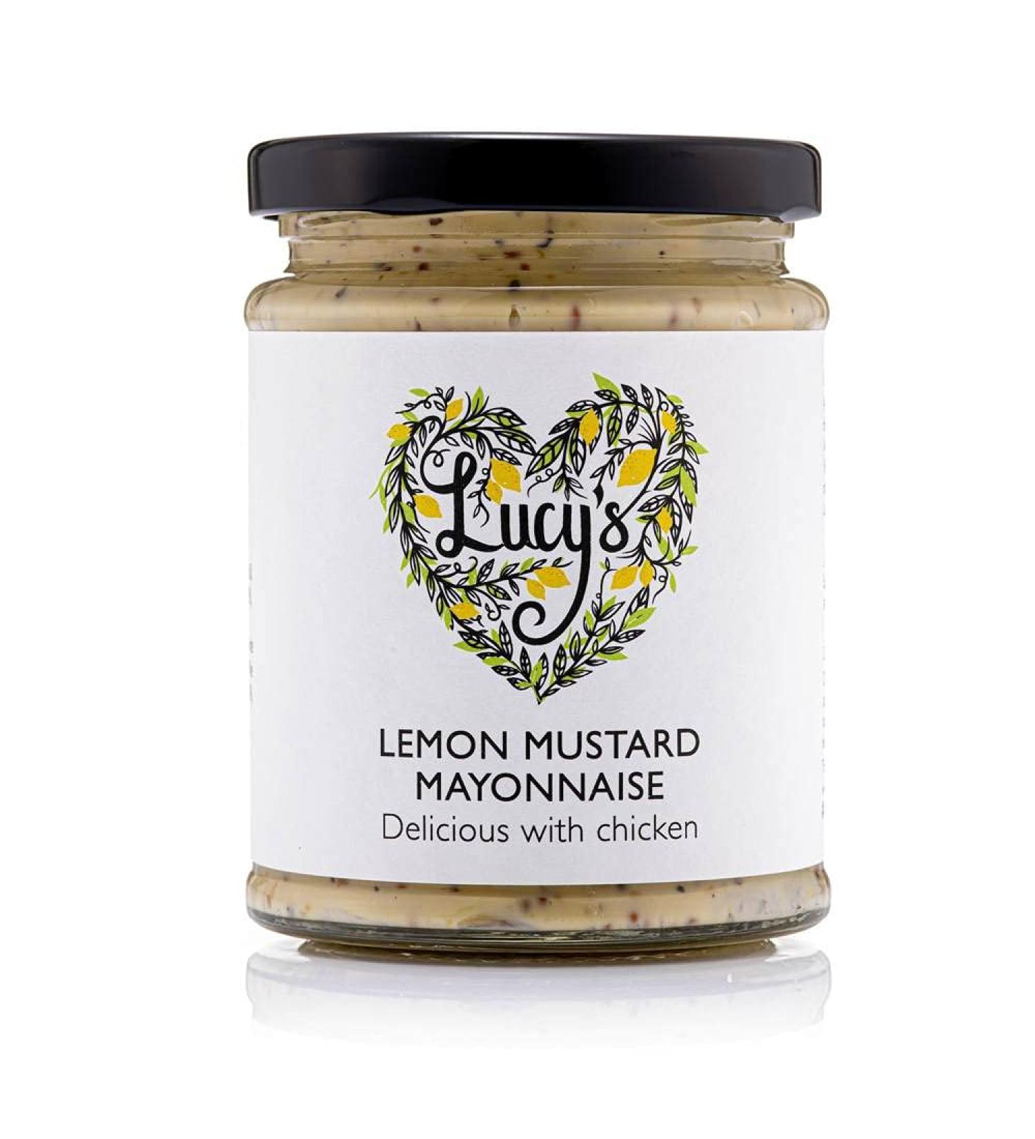 Lucys Dressings Lemon Mustard Mayonnaise 240 g