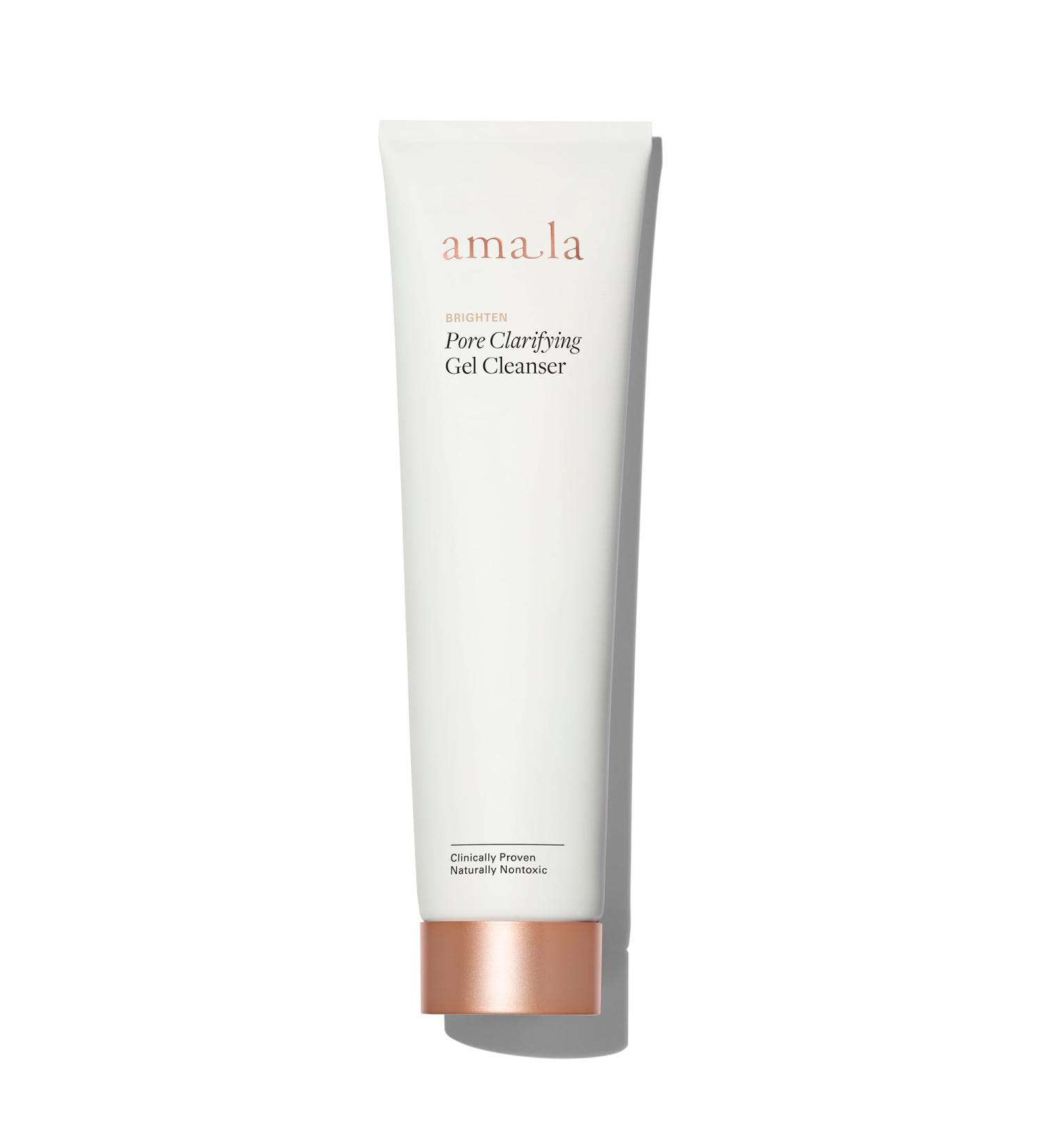 Amala Pore Clarifying Gel Cleanser Willow Bark Extract Sea Buckthorn Oil and Sugar Beet Amino Acids for a Refreshed Cleanse & Purified Complexion. (150ml)